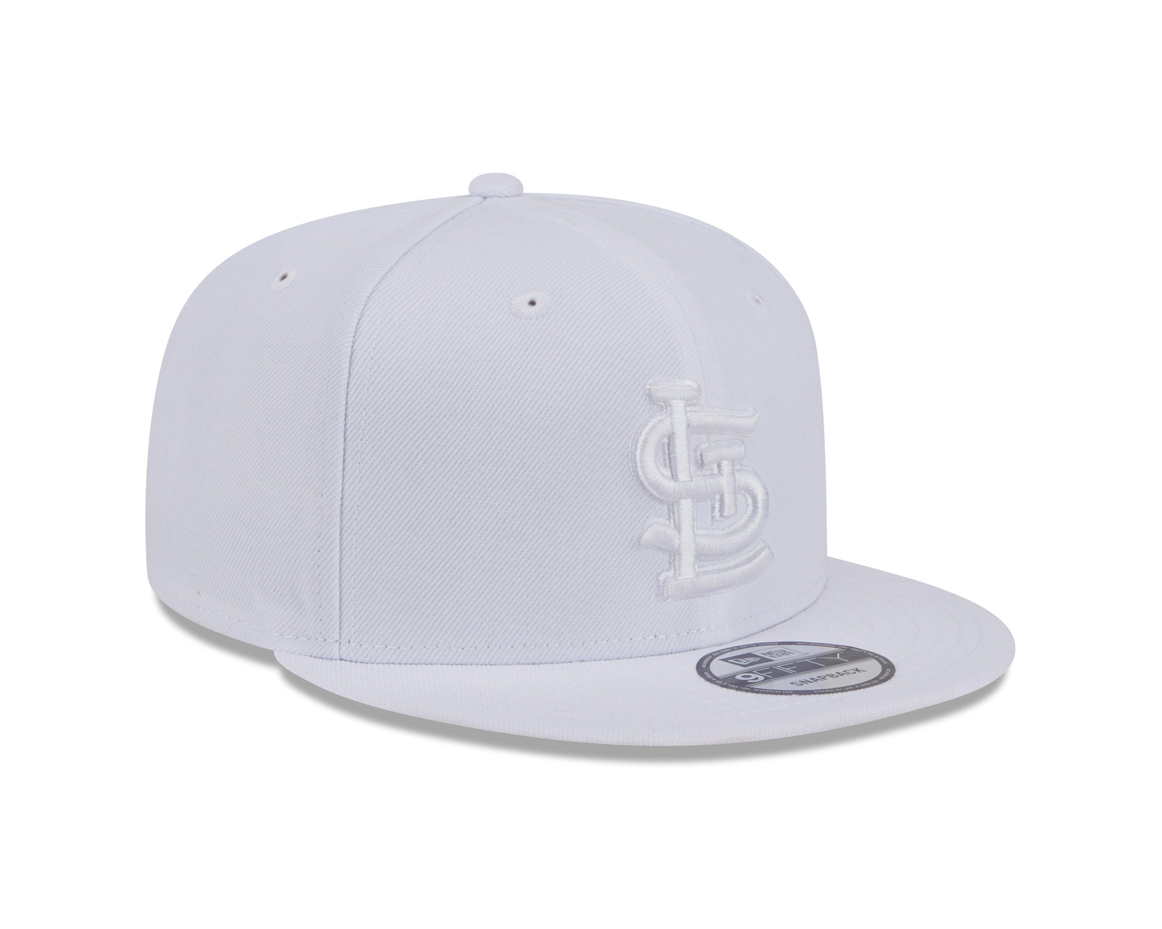 New Era St. Louis Cardinal 9FIFTY Evergreen Snapback-Egg White