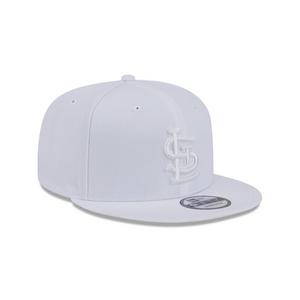 New Era St. Louis Cardinal 9FIFTY Evergreen Snapback Hat-Egg White