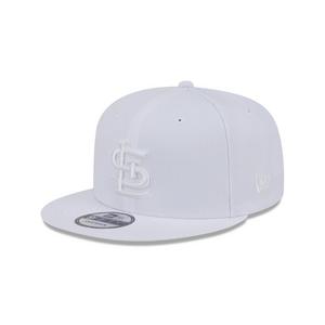 New Era St. Louis Cardinal 9FIFTY Evergreen Snapback Hat-Egg White