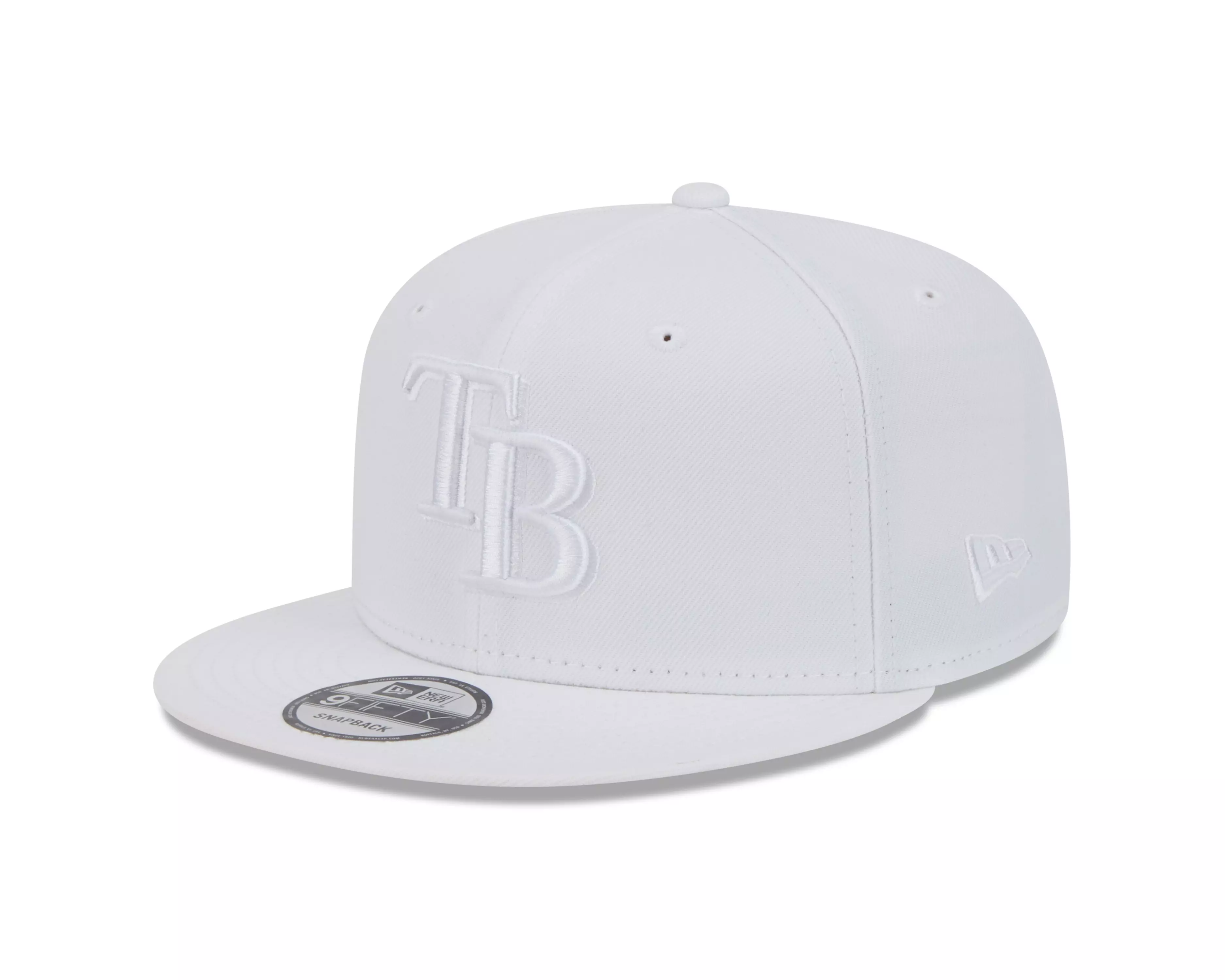 New Era Tampa Bay Rays 9FIFTY Evergreen Snapback-Egg White - WHITE