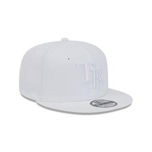 New Era Tampa Bay Rays 9FIFTY Evergreen Snapback Hat-Egg White