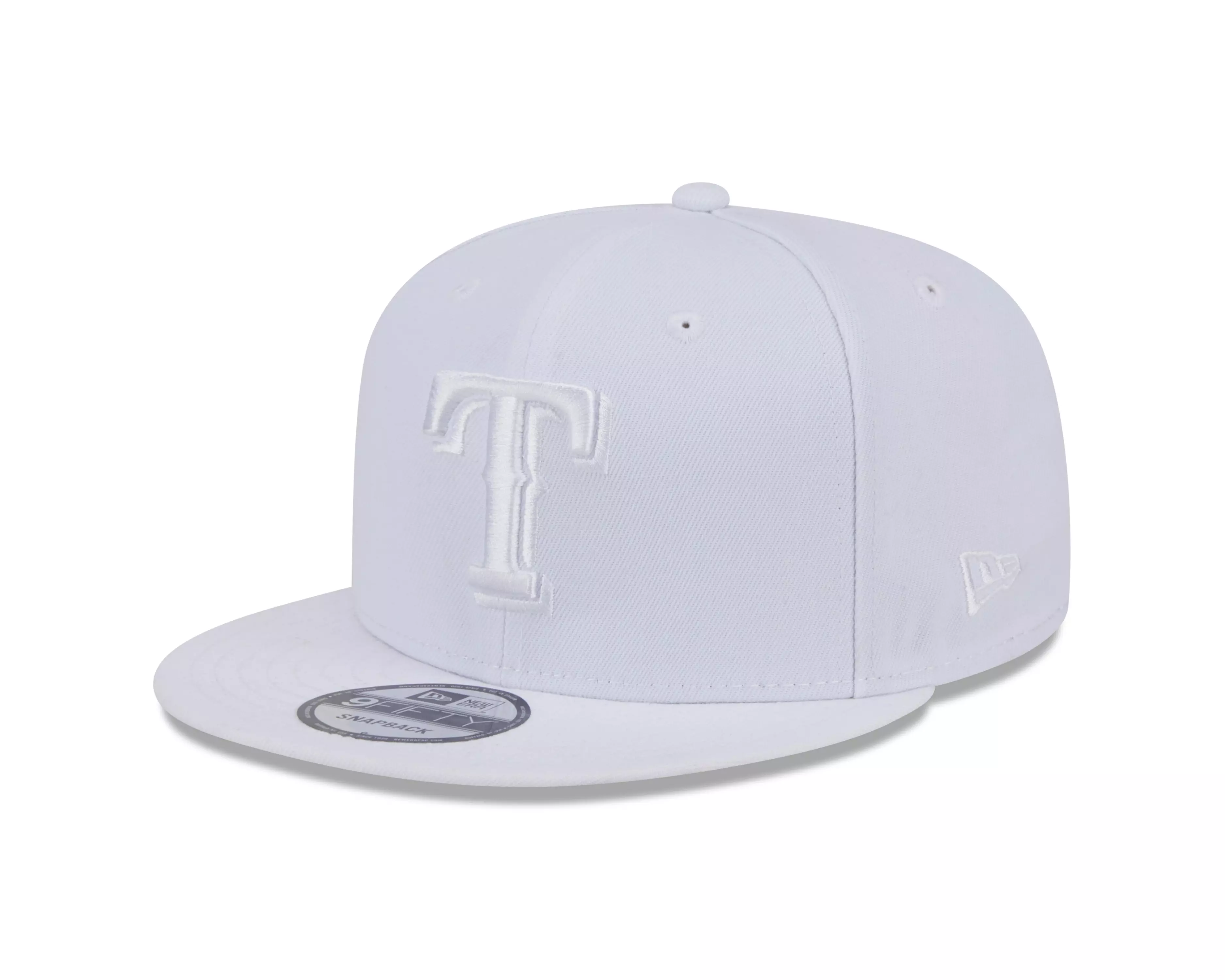 New Era Texas Rangers 9FIFTY Evergreen Snapback-Egg White - WHITE