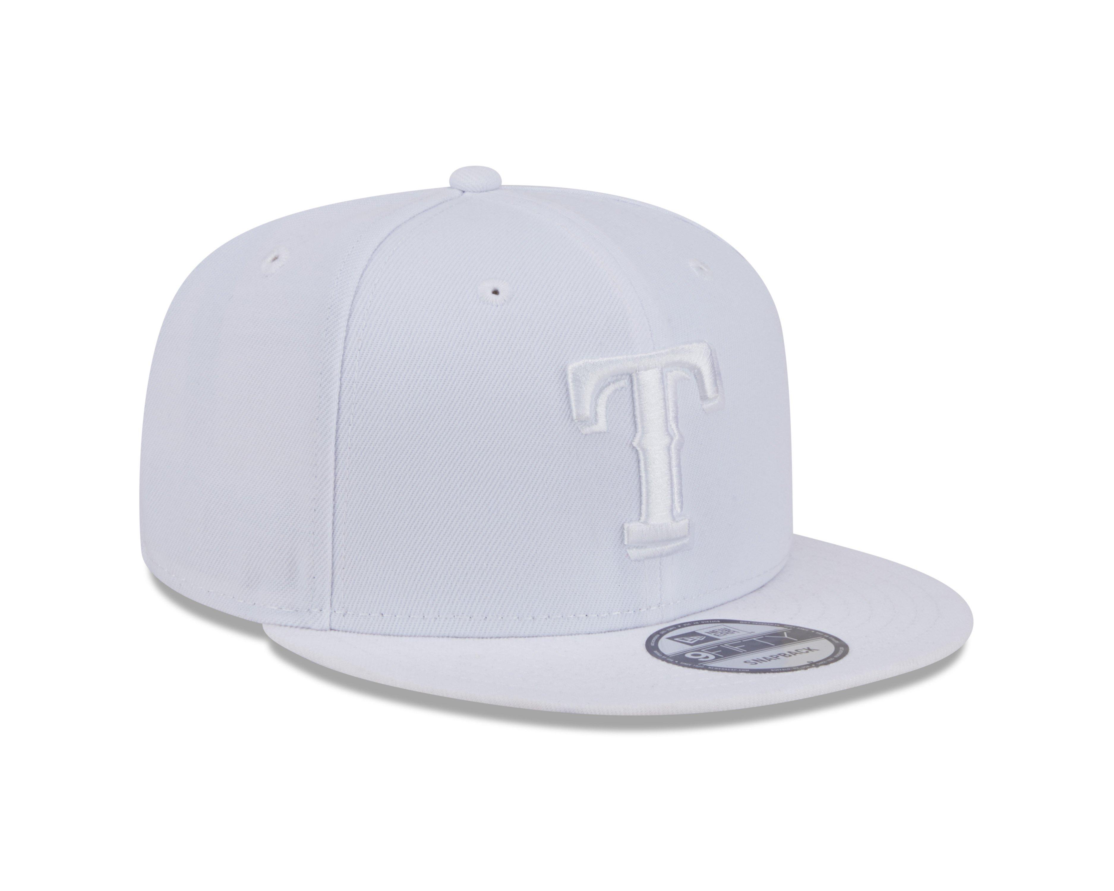 New Era Texas Rangers 9FIFTY Evergreen Egg White Snapback Hat