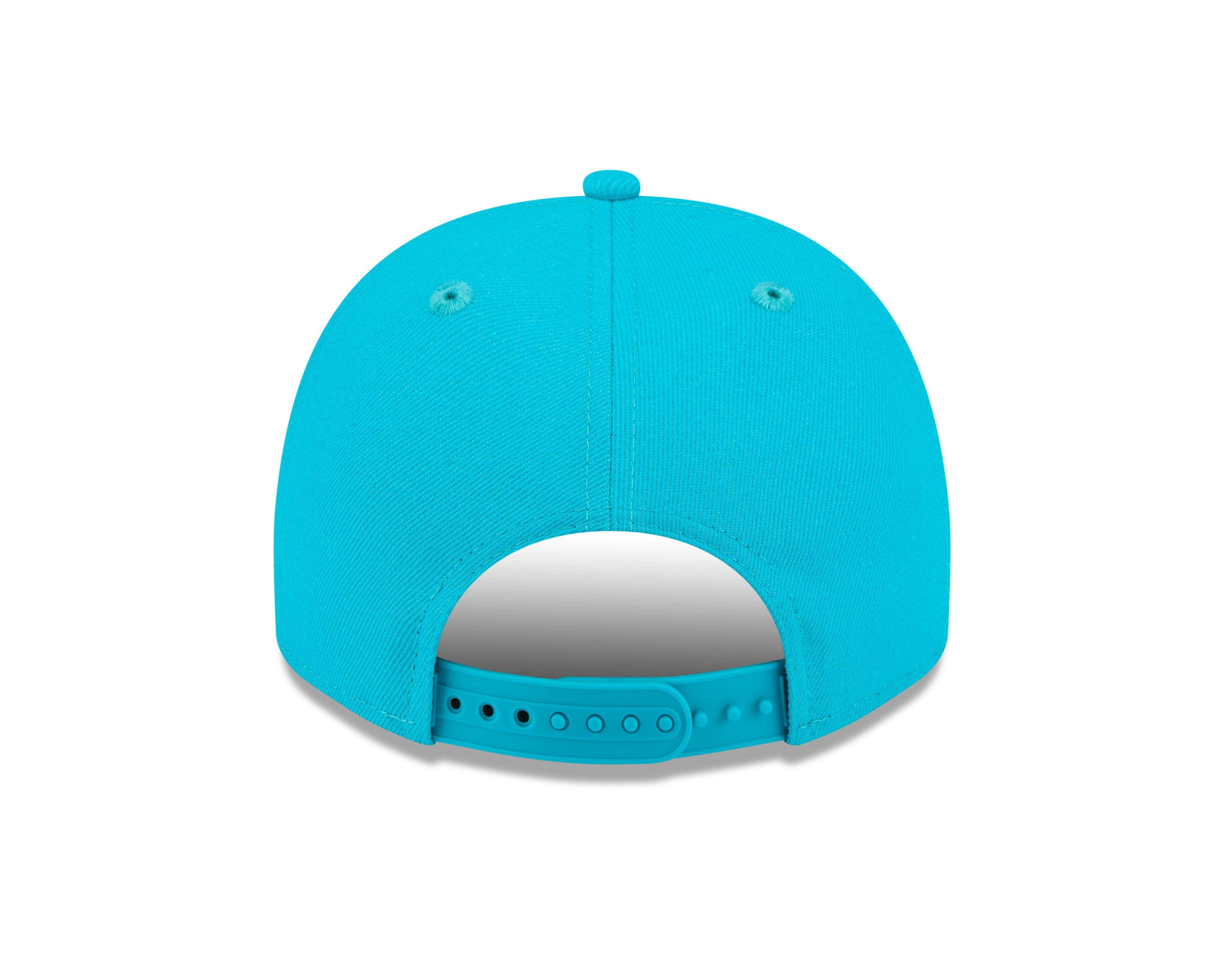 New Era Charlotte Hornets 9FIFTY A Frame Spring 2025 Snapback Hat-Teal