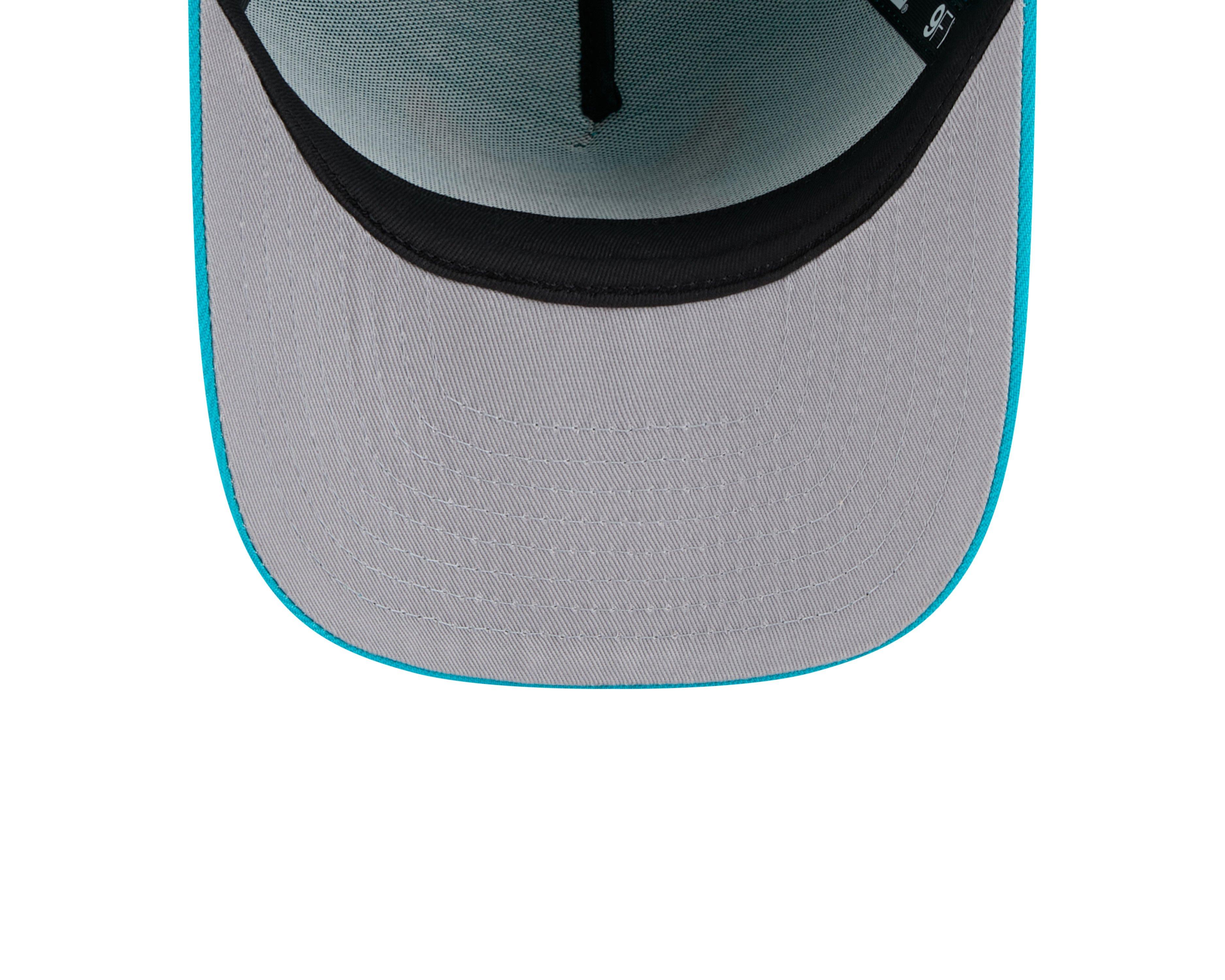 New Era Charlotte Hornets 9FIFTY A Frame Spring 2025 Snapback Hat-Teal