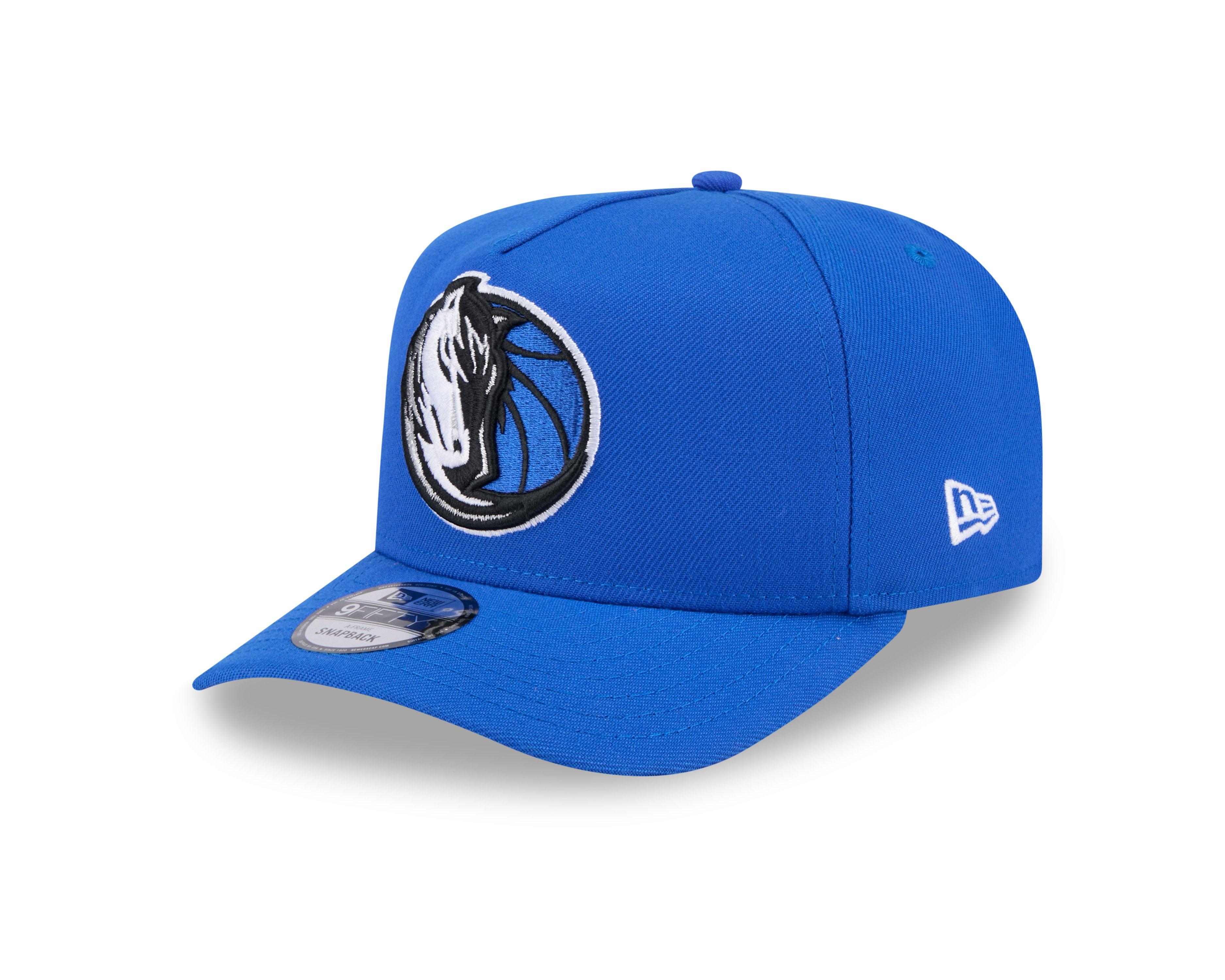 New Era Dallas Mavericks 9FIFTY A Frame Spring 2025 Blue Snapback Hat