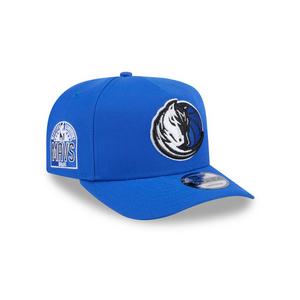 New Era Dallas Mavericks 9FIFTY A Frame Spring 2025 Snapback Hat-Blue