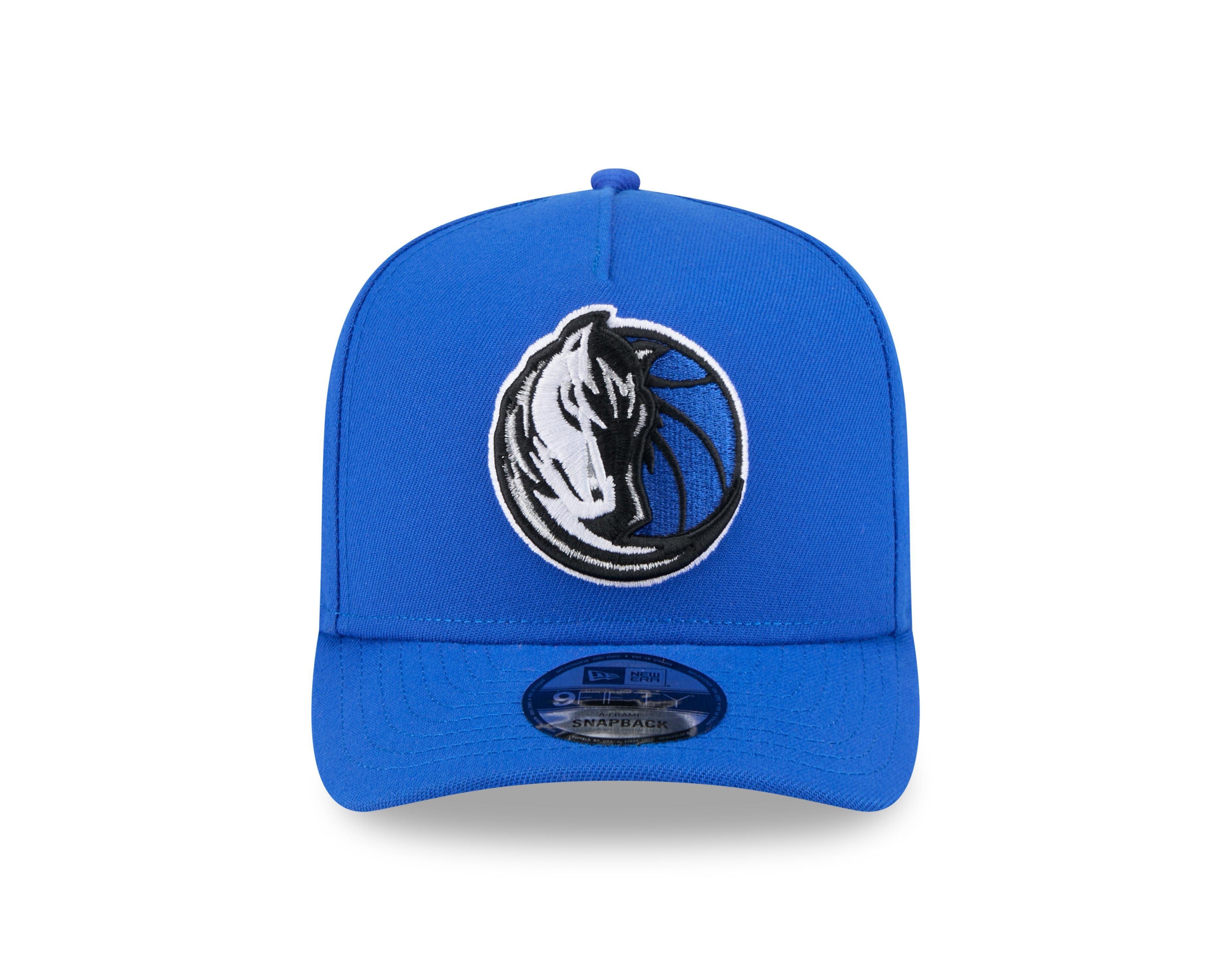 New Era Dallas Mavericks 9FIFTY A Frame Spring 2025 Snapback Hat - Blue - BLUE Thumbnail View 3