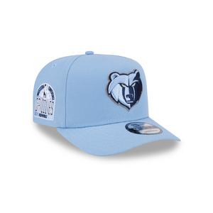 New Era Memphis Grizzlies 9FIFTY A Frame Spring 2025 Snapback Hat-Light Blue