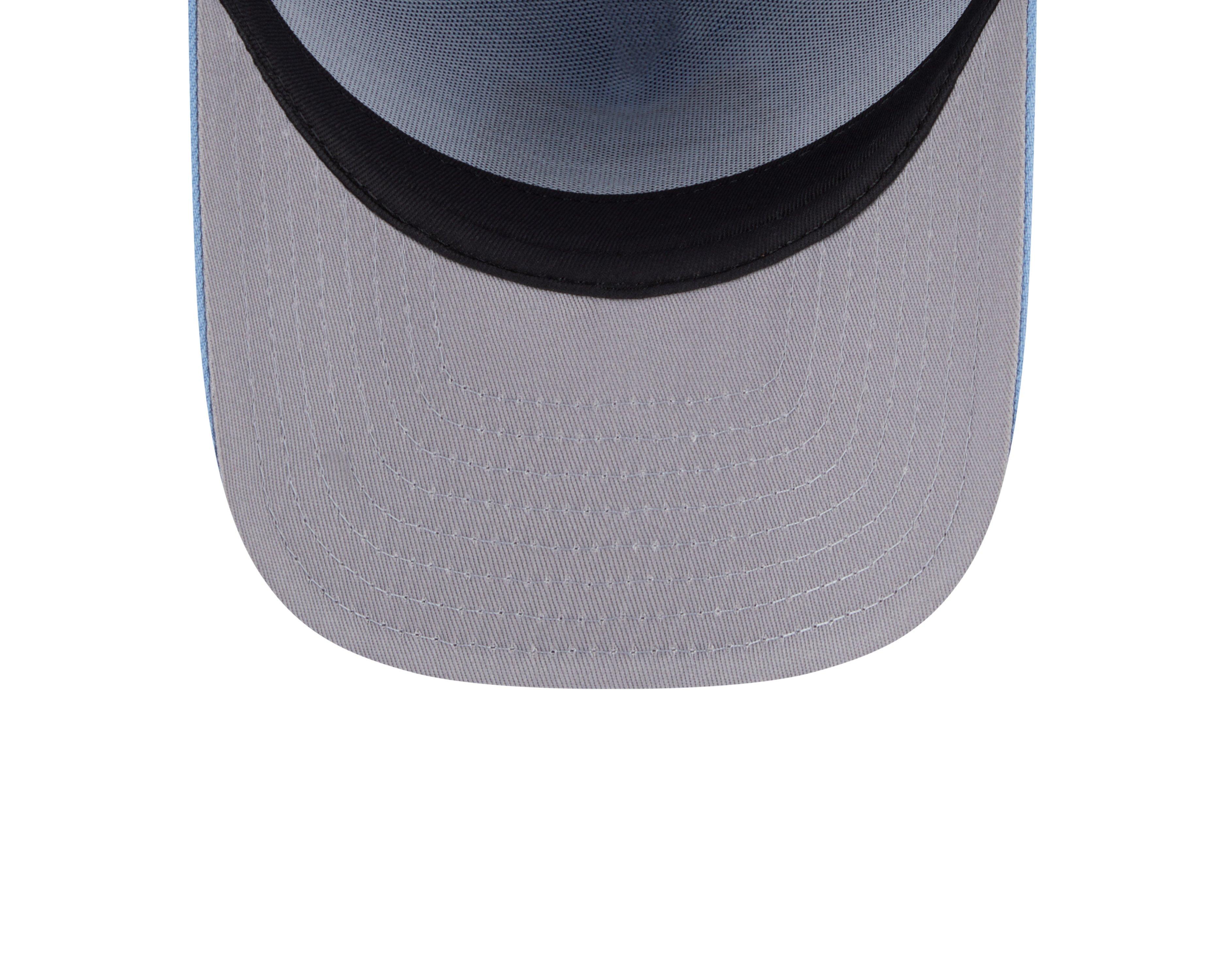 New Era Memphis Grizzlies 9FIFTY A Frame Spring 2025 Snapback Hat - Light Blue - BLUE Thumbnail View 7