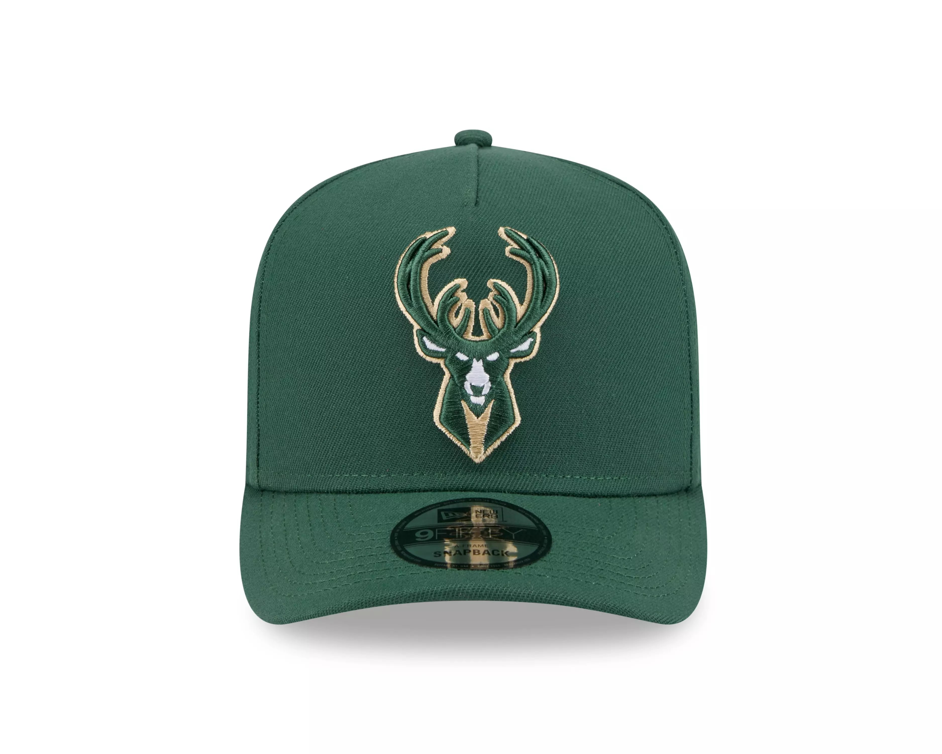 New Era Milwaukee Bucks 9FIFTY A Frame Spring 2025 Snapback Hat-Green - GREEN
