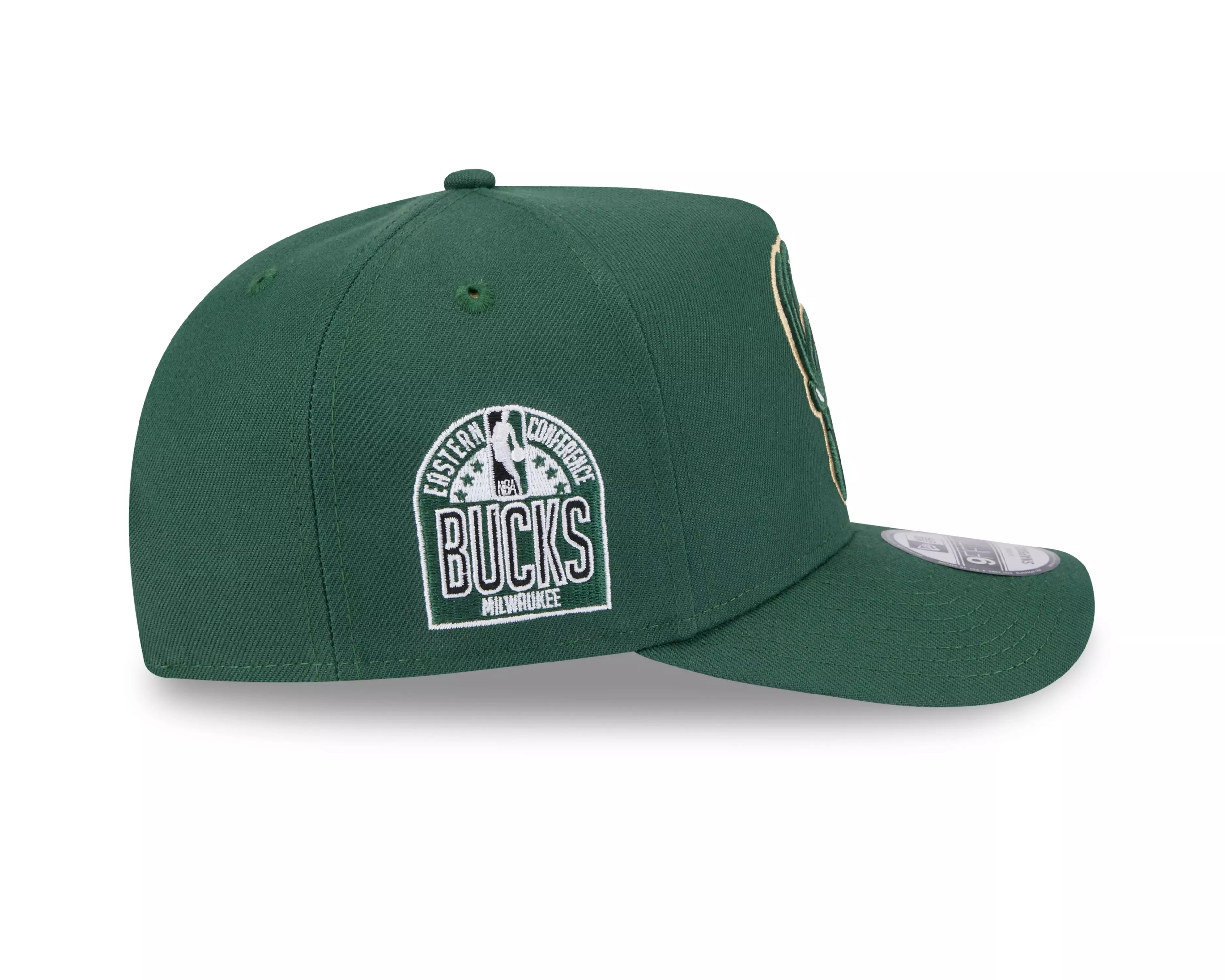 New Era Milwaukee Bucks 9FIFTY A Frame Spring 2025 Snapback Hat-Green - GREEN