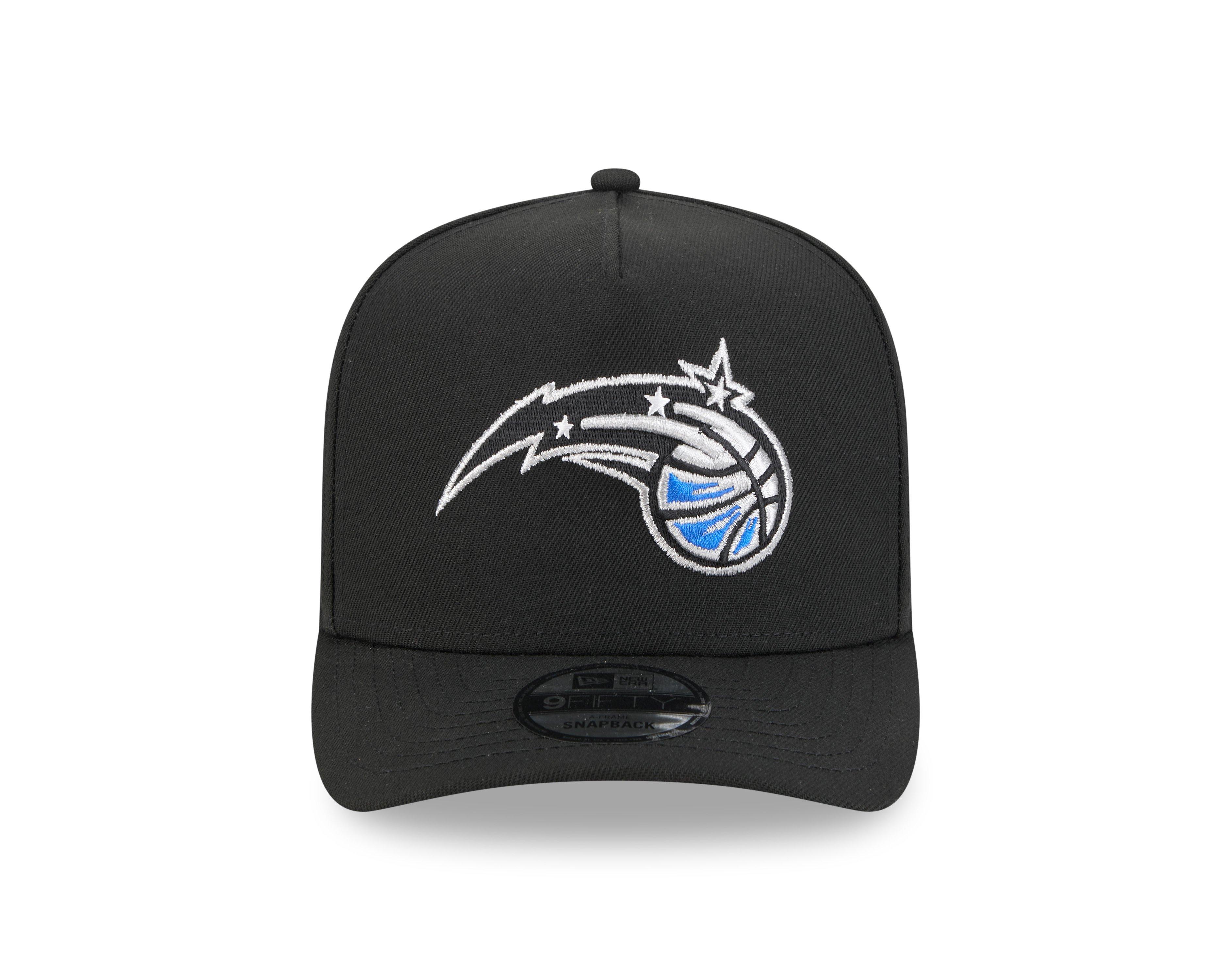 New Era Orlando Magic 9FIFTY A Frame Spring 2025 Snapback Hat-Black