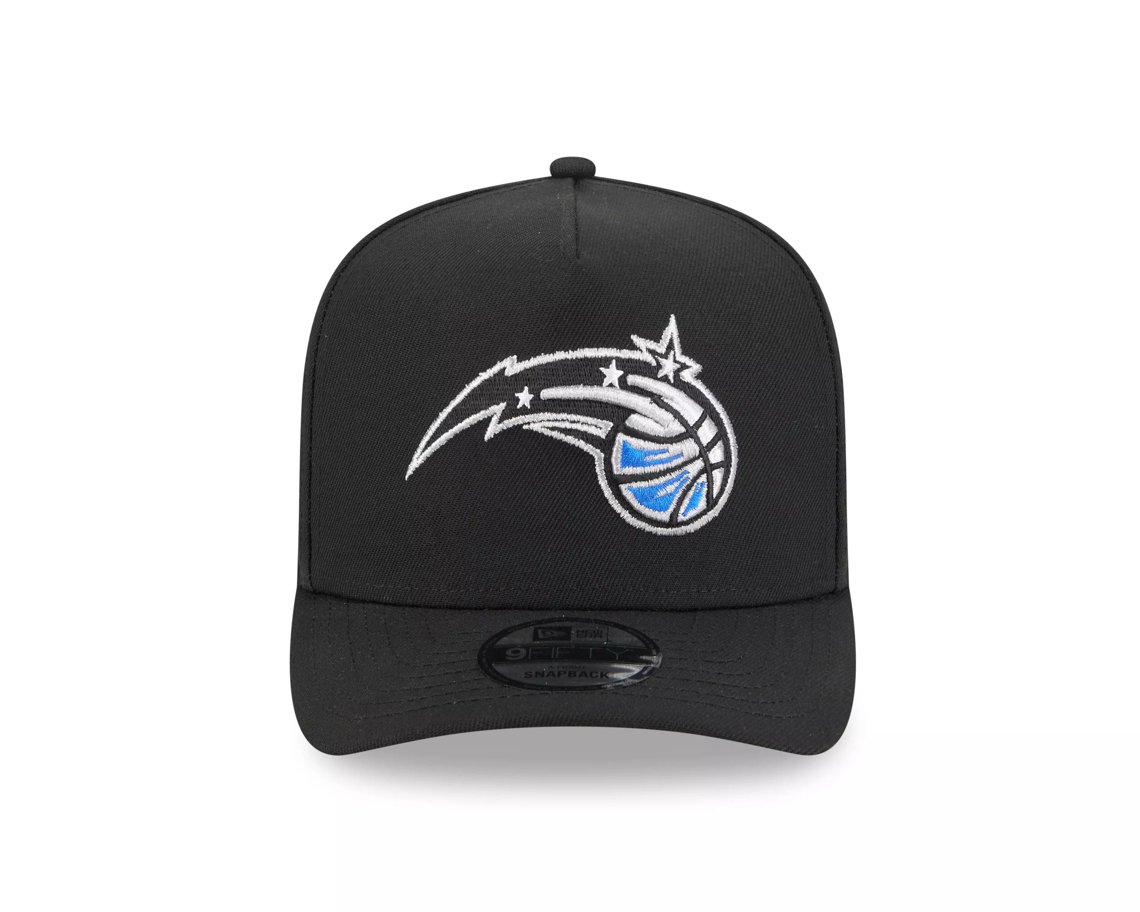 New Era Orlando Magic 9FIFTY A Frame Spring 2025 Snapback Hat-Black - BLACK