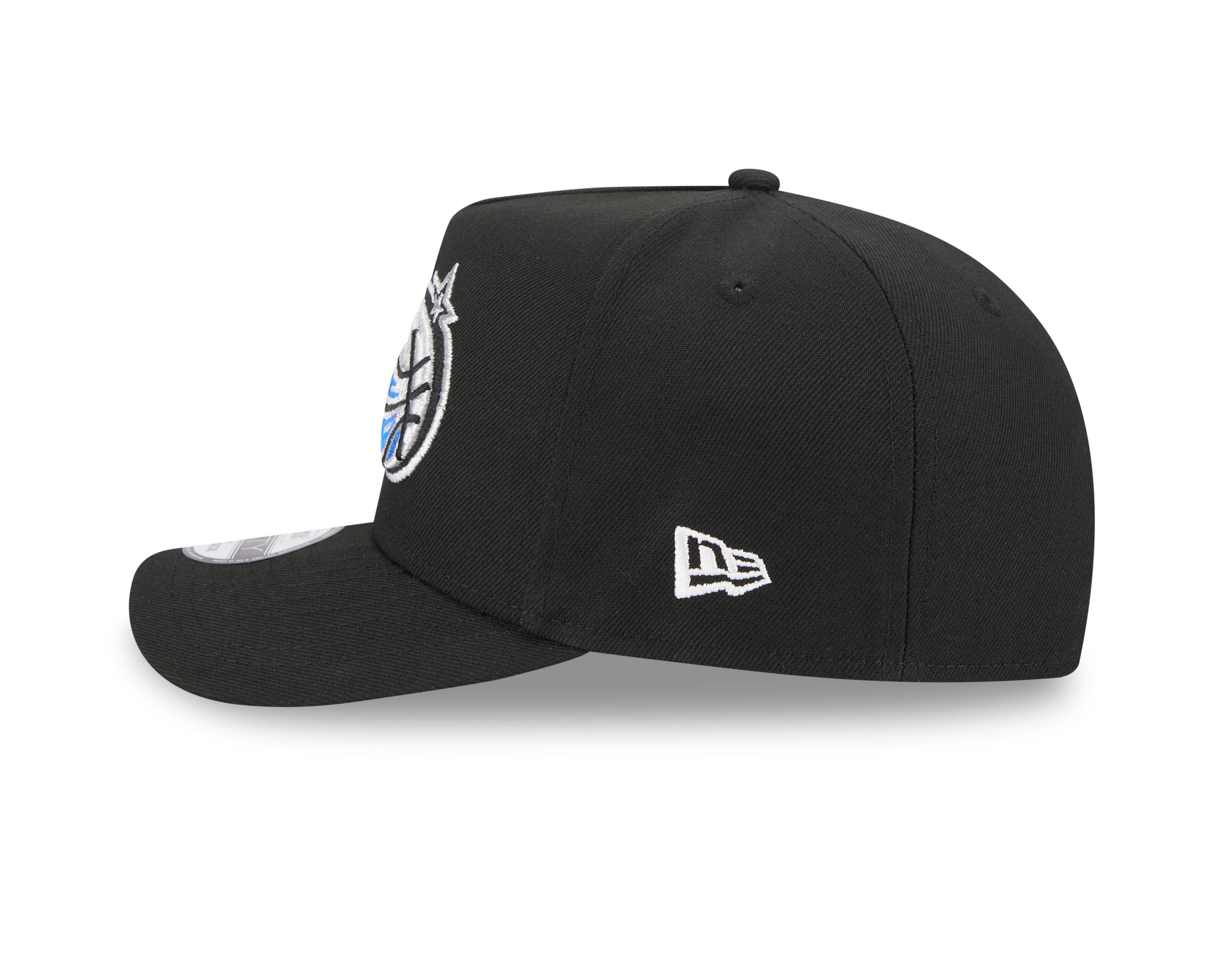 New Era Orlando Magic 9FIFTY A Frame Spring 2025 Snapback Hat-Black