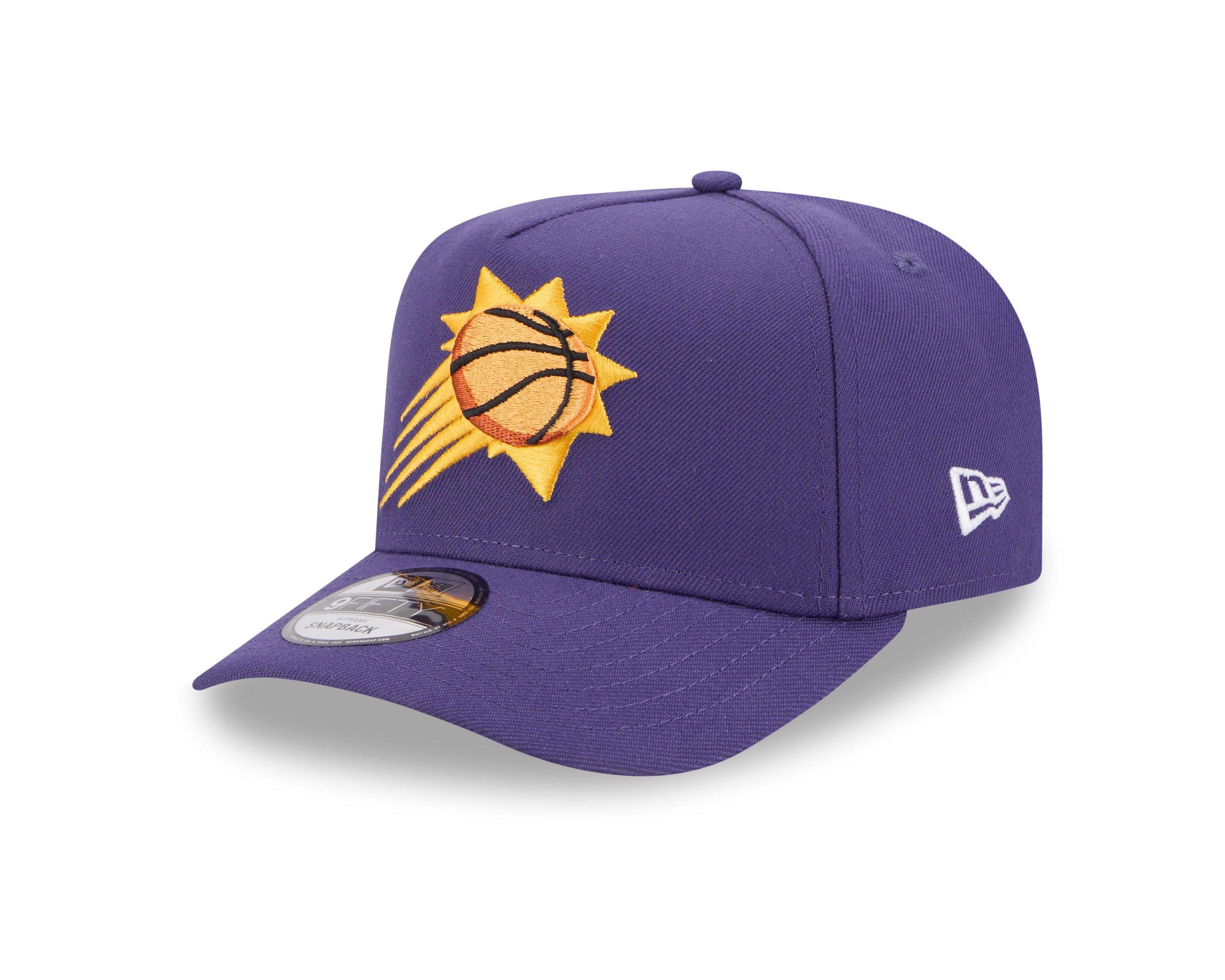 New Era Phoenix Suns 9FIFTY A Frame Spring 2025 Snapback Hat-Purple - PURPLE Thumbnail View 1
