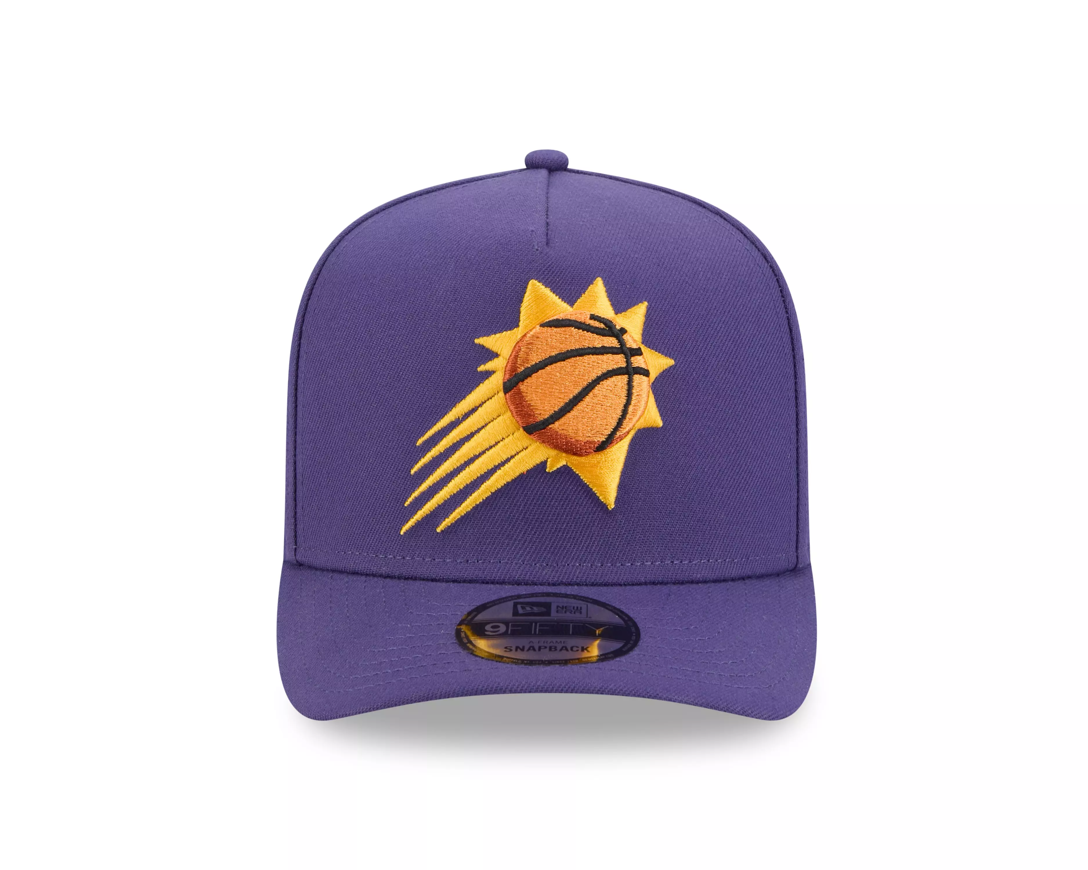 New Era Phoenix Suns 9FIFTY A Frame Spring 2025 Snapback Hat-Purple - PURPLE