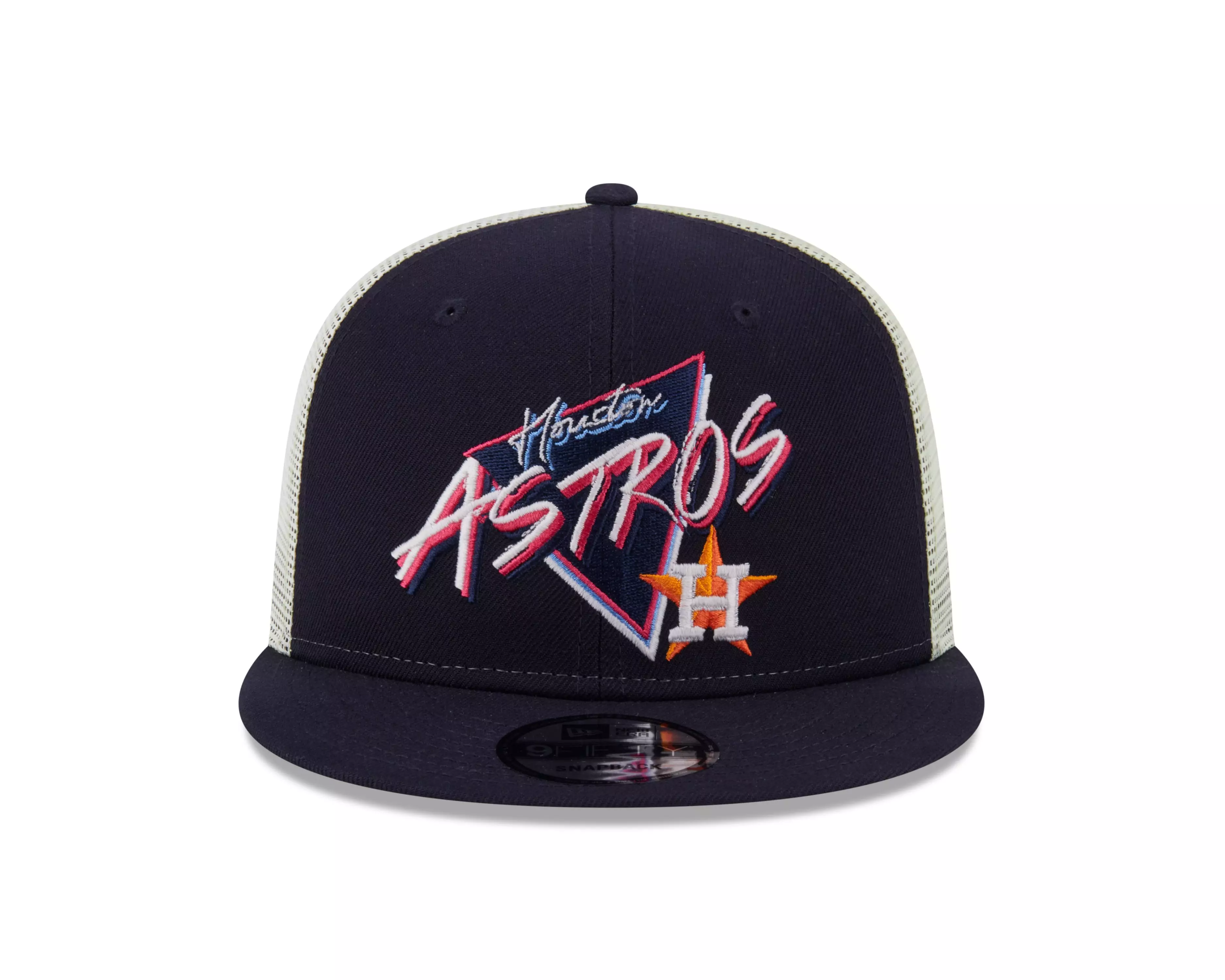 New Era Houston Astros 9FIFTY Neon Snapback Hat-Blue - BLUE
