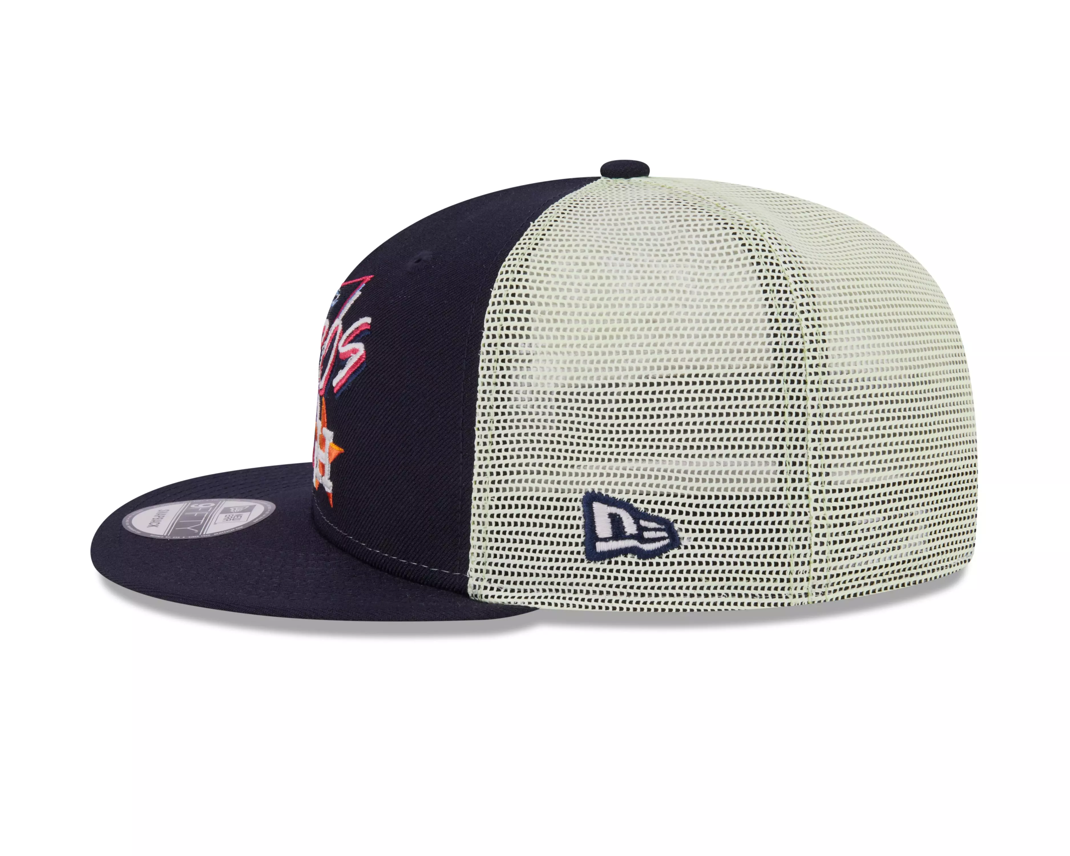 New Era Houston Astros 9FIFTY Neon Snapback Hat-Blue - BLUE