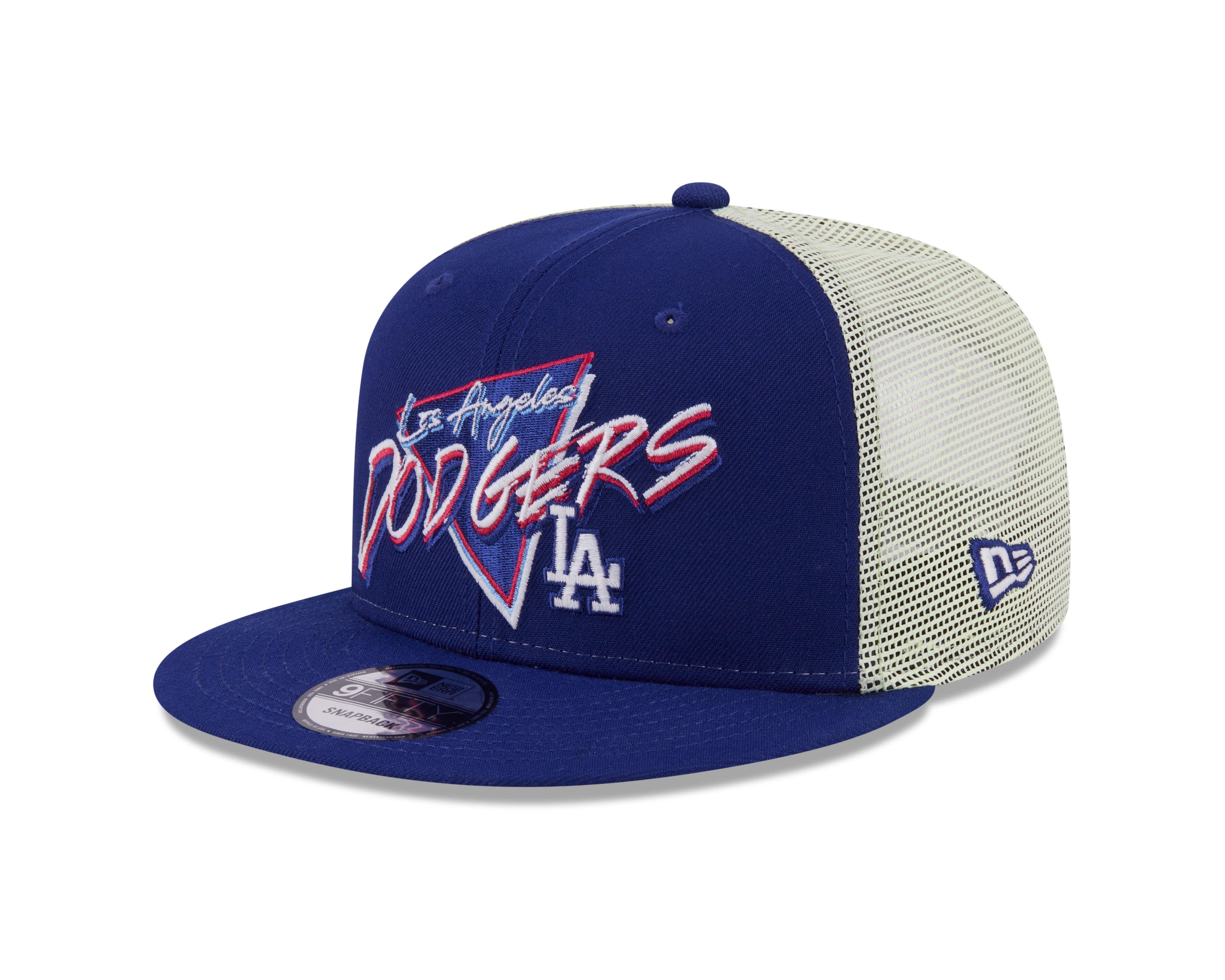 New Era Los Angeles Dodgers 9FIFTY Neon Snapback Hat-Blue - BLUE Thumbnail View 1
