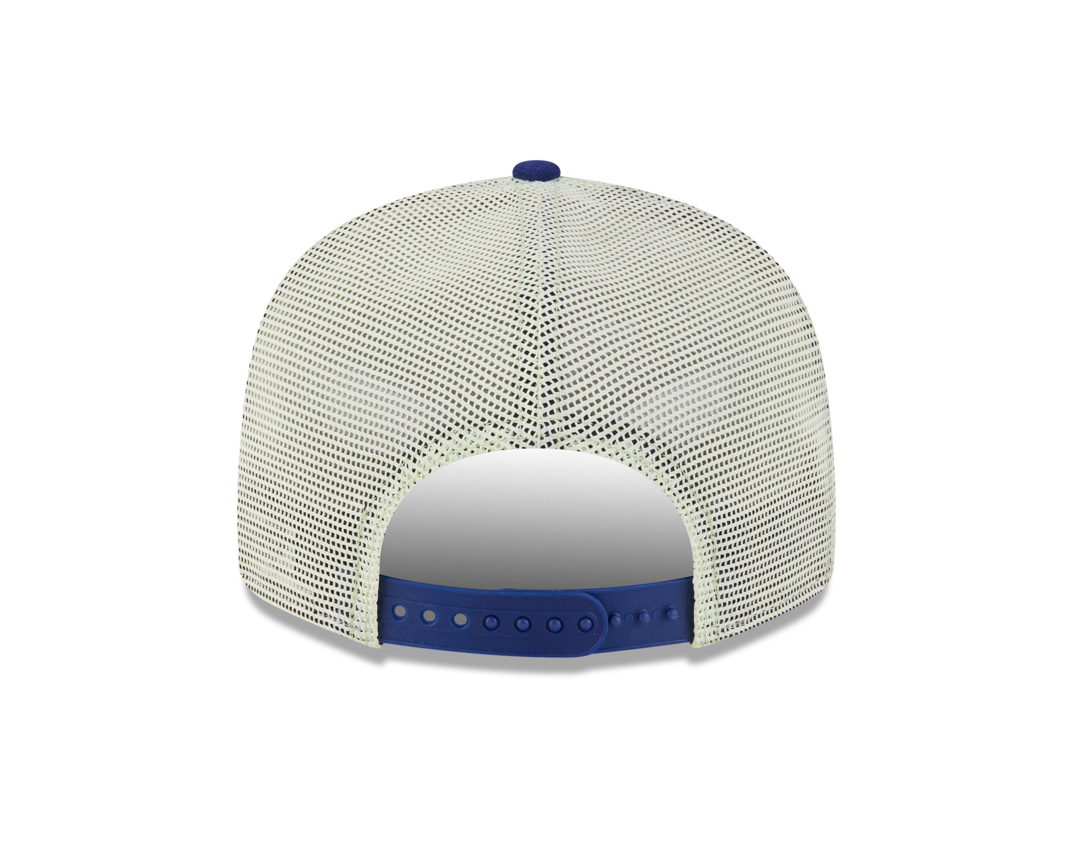 New Era Los Angeles Dodgers 9FIFTY Neon Snapback Hat-Blue - BLUE Thumbnail View 4