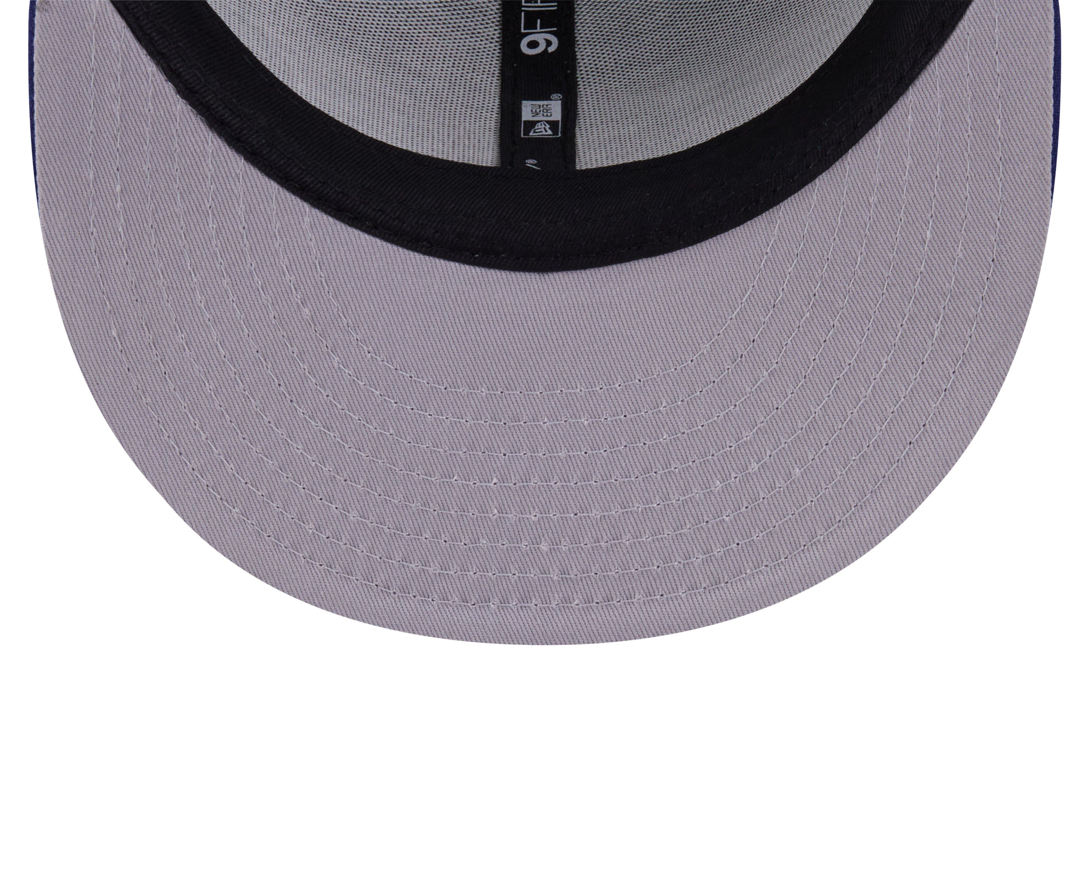 New Era Los Angeles Dodgers 9FIFTY Neon Snapback Hat-Blue - BLUE Thumbnail View 7