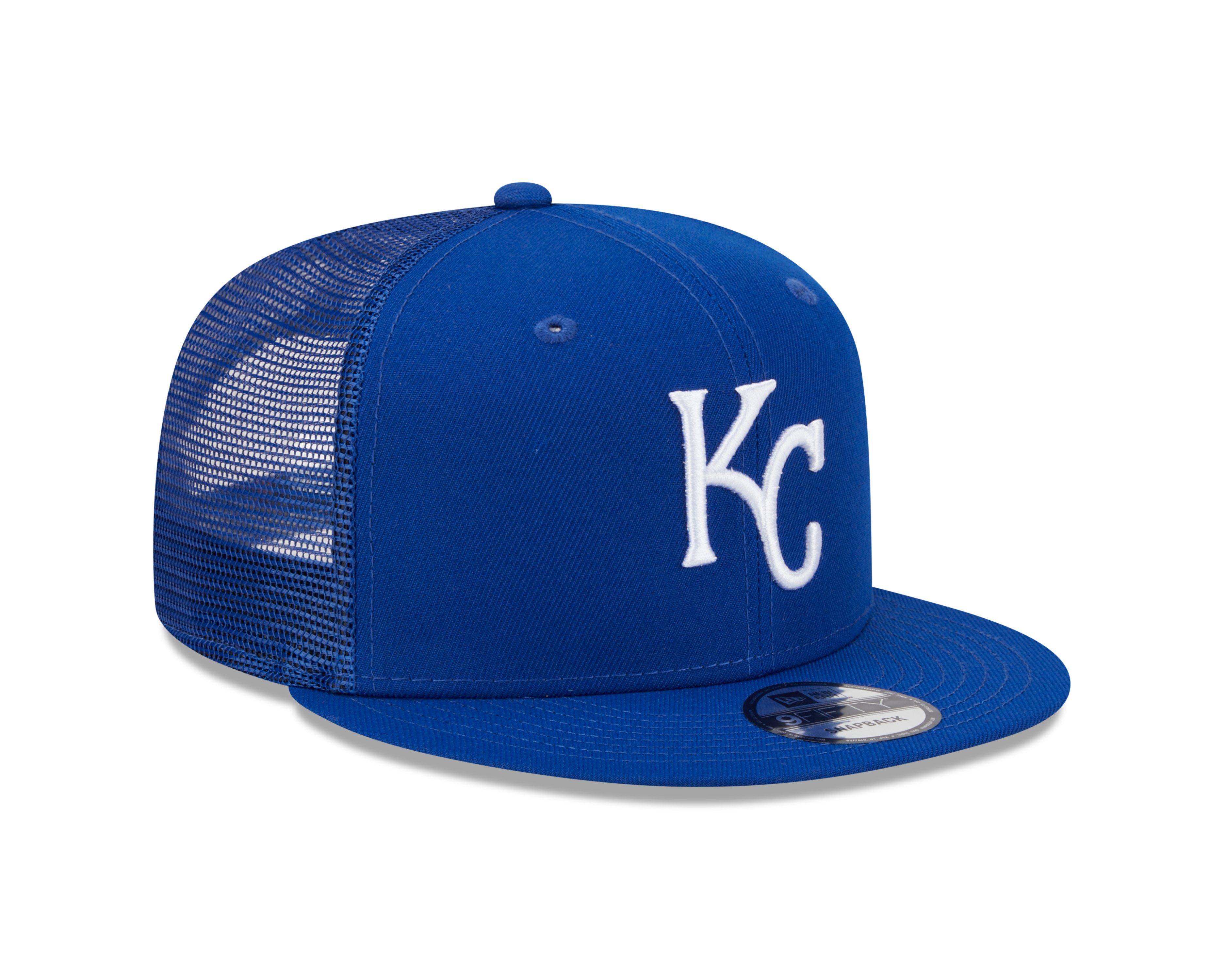 New Era Kansas City Royals 9FIFTY Trucker Snapback-Royal