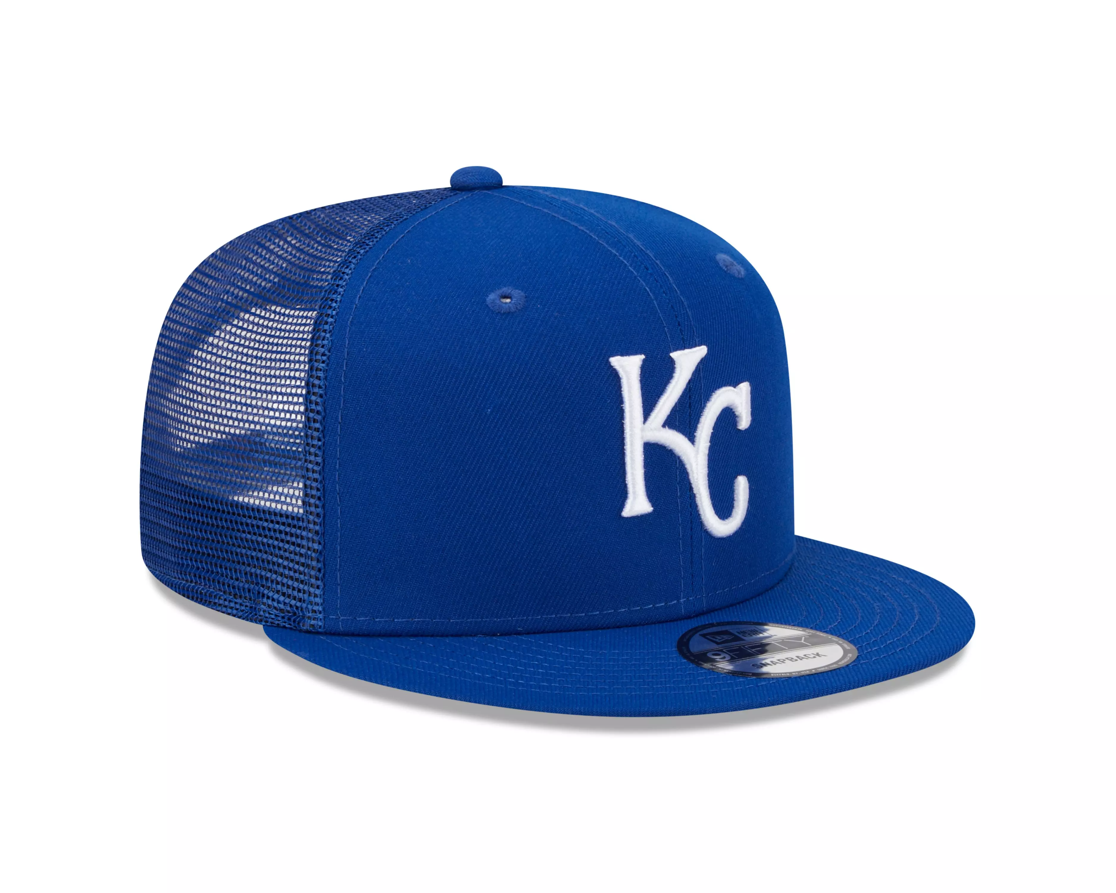 New Era Kansas City Royals 9FIFTY Trucker Snapback-Royal - ROYAL