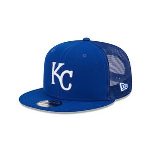 New Era Kansas City Royals 9FIFTY Trucker Snapback-Royal
