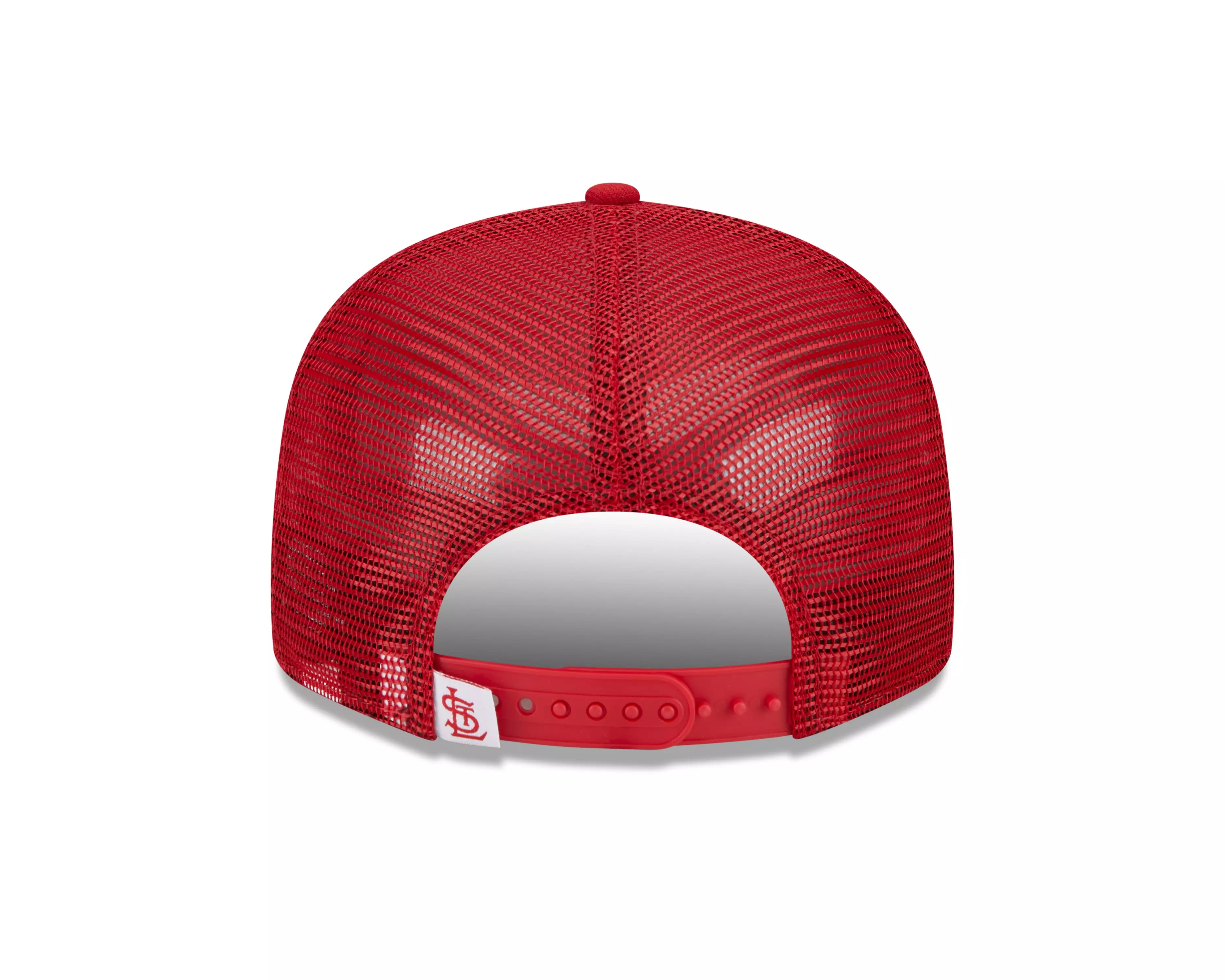 New Era St. Louis Cardinals 9FIFTY Trucker Snapback Hat-Red - RED