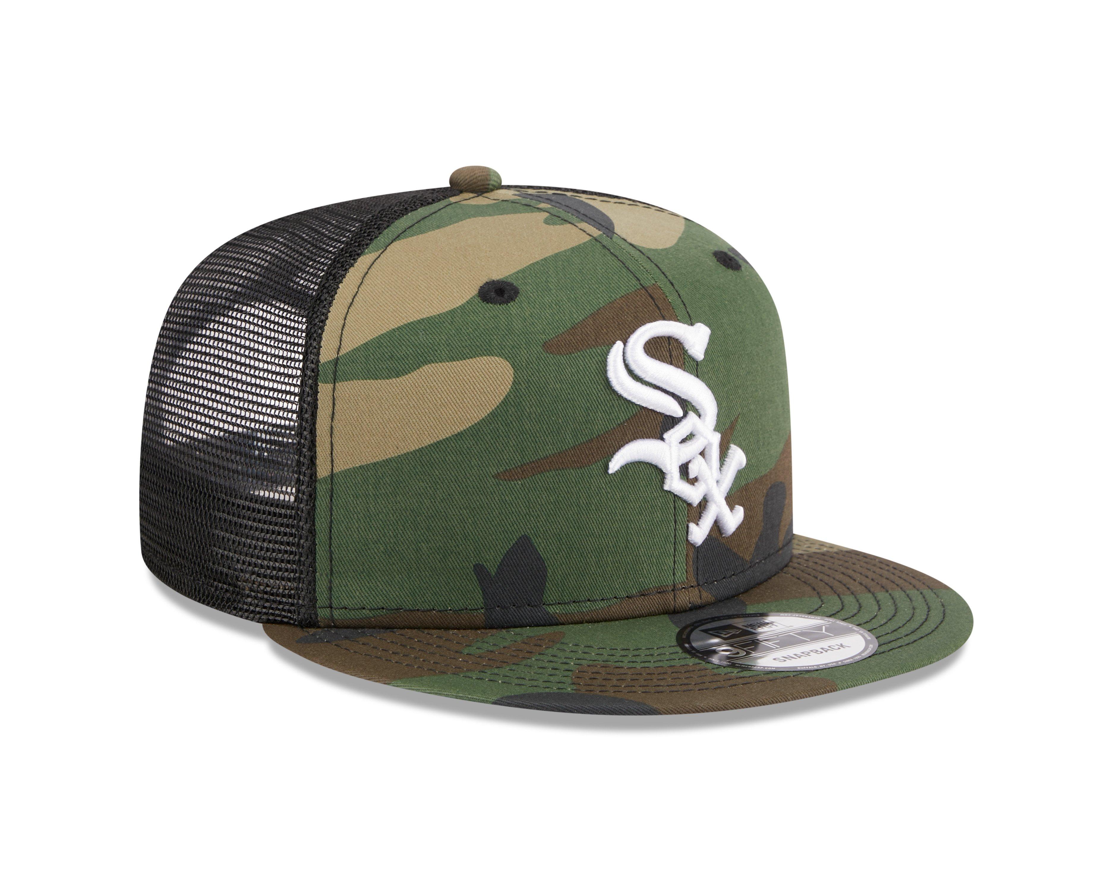 New Era Chicago White Sox 9FIFTY Camo Trucker Snapback Hat