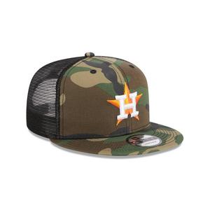 New Era Houston Astros 9FIFTY Trucker Snapback Hat-Camo