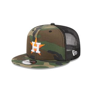 New Era Houston Astros 9FIFTY Trucker Snapback Hat-Camo