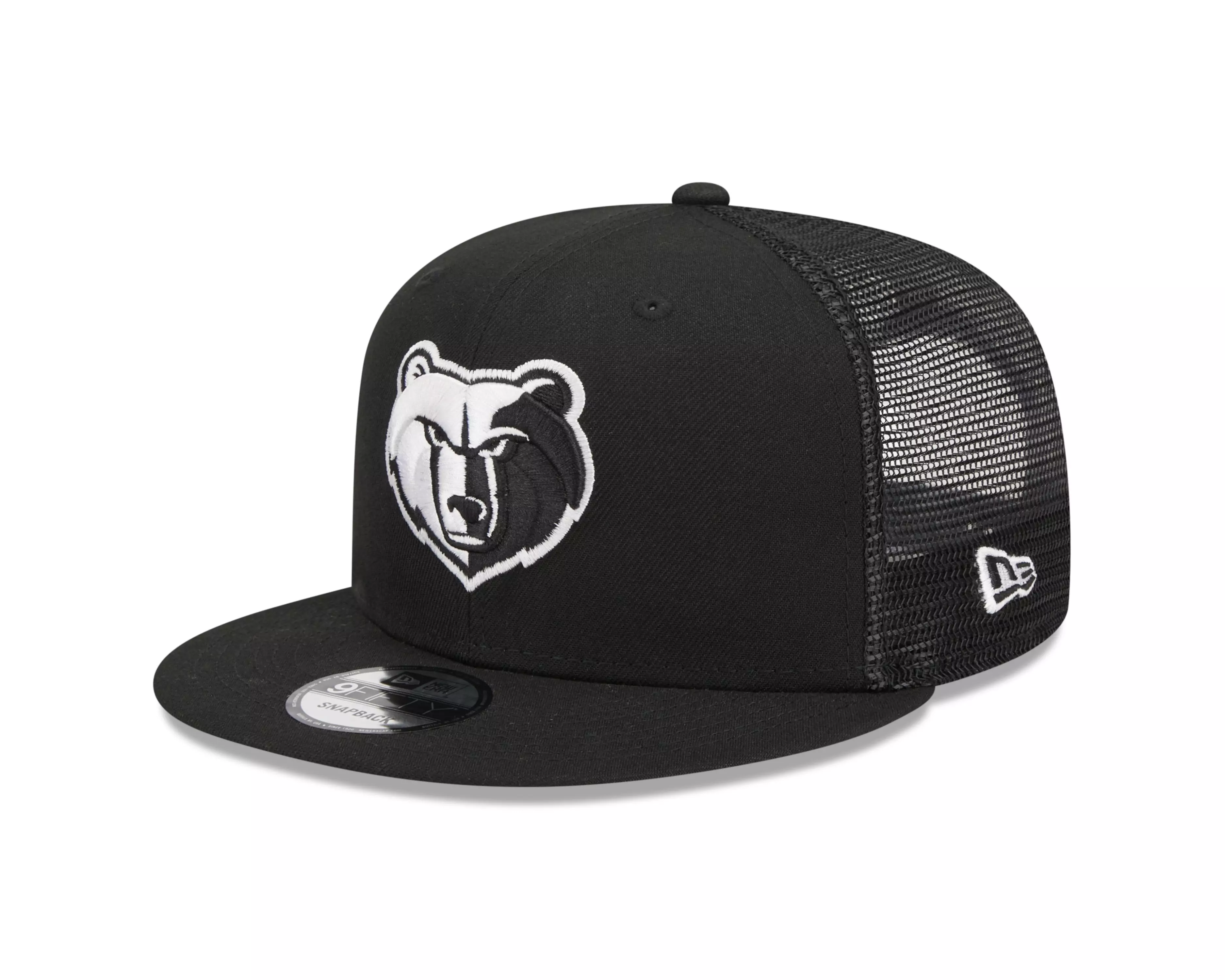 New Era Memphis Grizzlies 9FIFTY Trucker Snapback-Black - BLACK