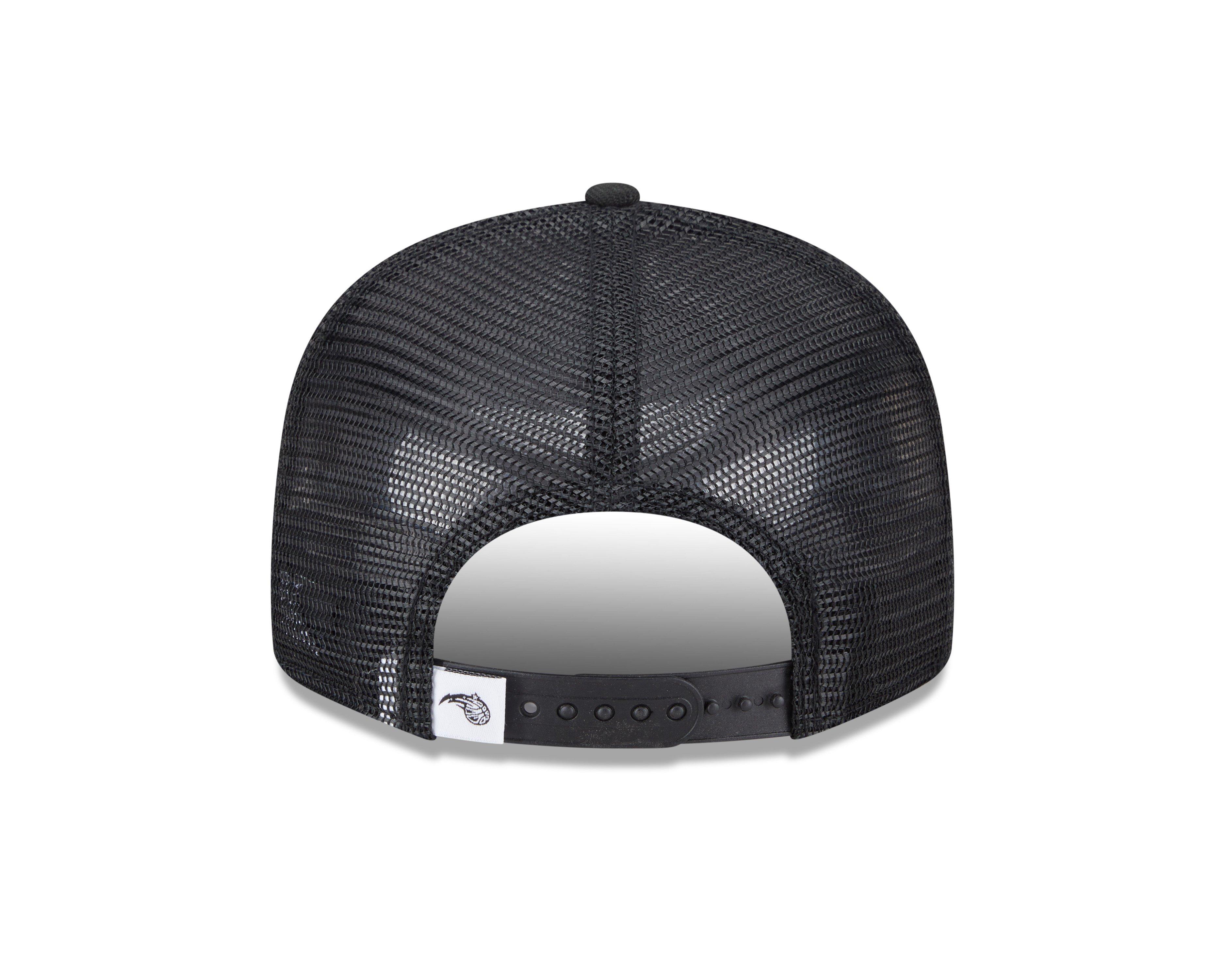 New Era Orlando Magic 9FIFTY Trucker Snapback Hat-Black