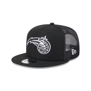 New Era Orlando Magic 9FIFTY Trucker Snapback Hat-Black