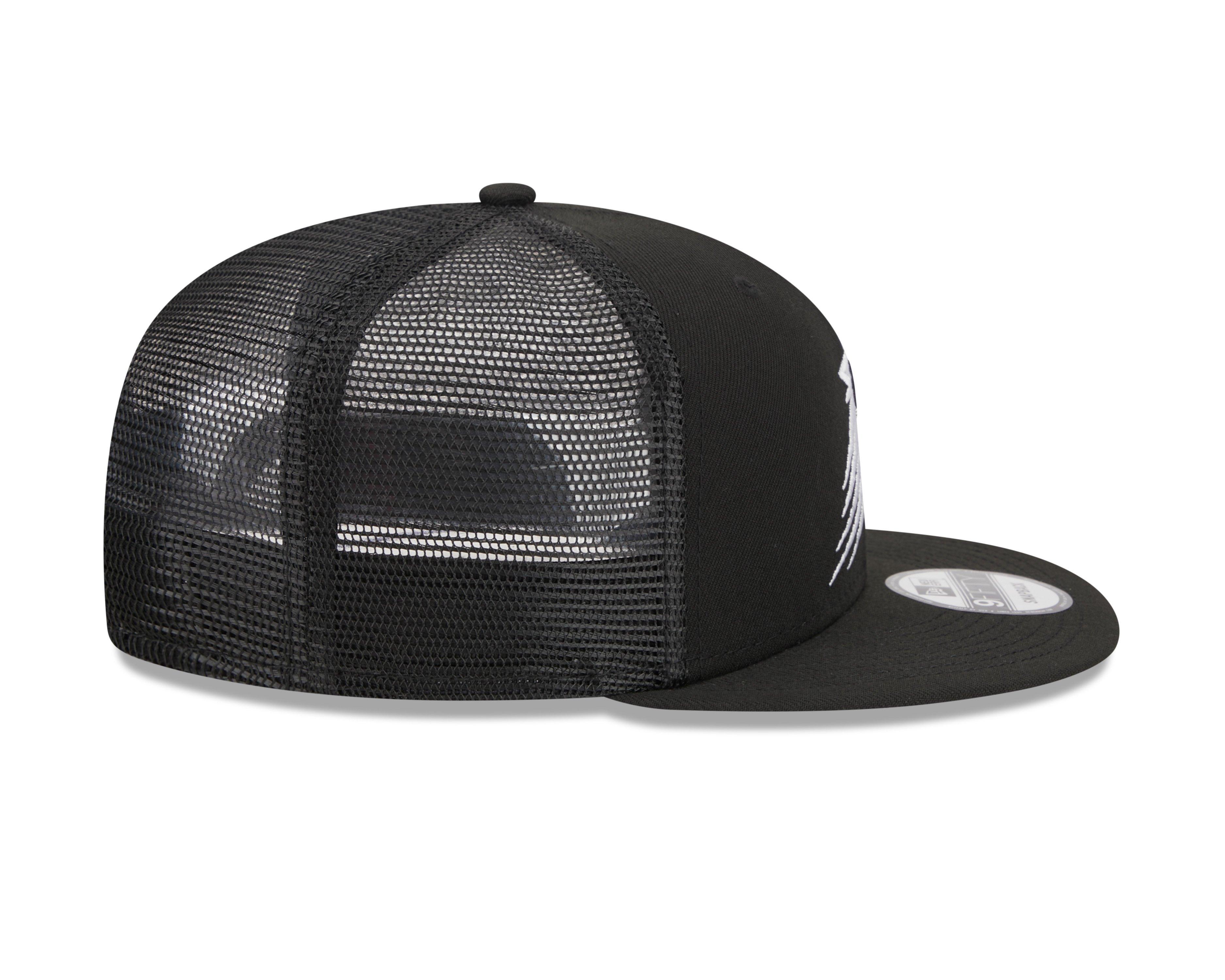 New Era Phoenix Suns 9FIFTY Trucker Snapback - Black - BLACK Thumbnail View 5