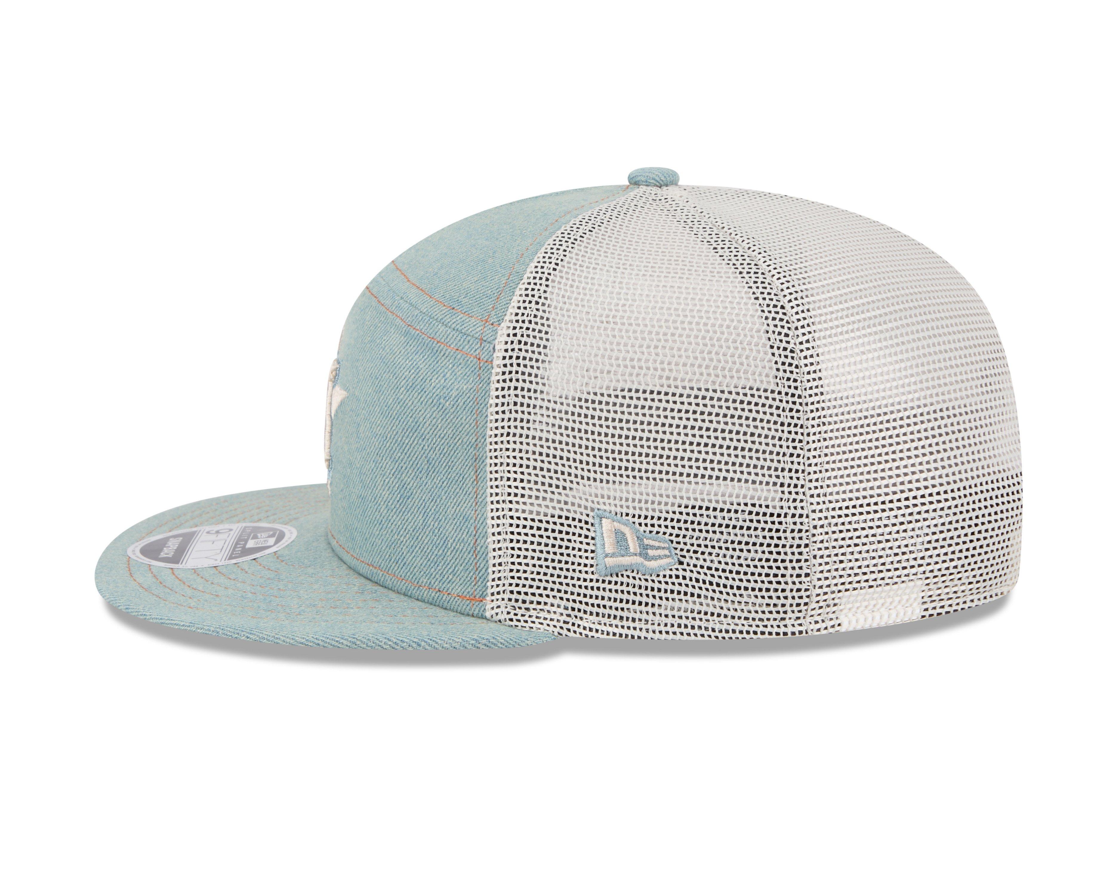 New Era Houston Astros 9FIFTY Denim Snapback Hat-Blue