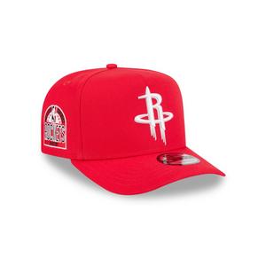 New Era Houston Rockets 9FIFTY A-Frame Snapback Hat-Red