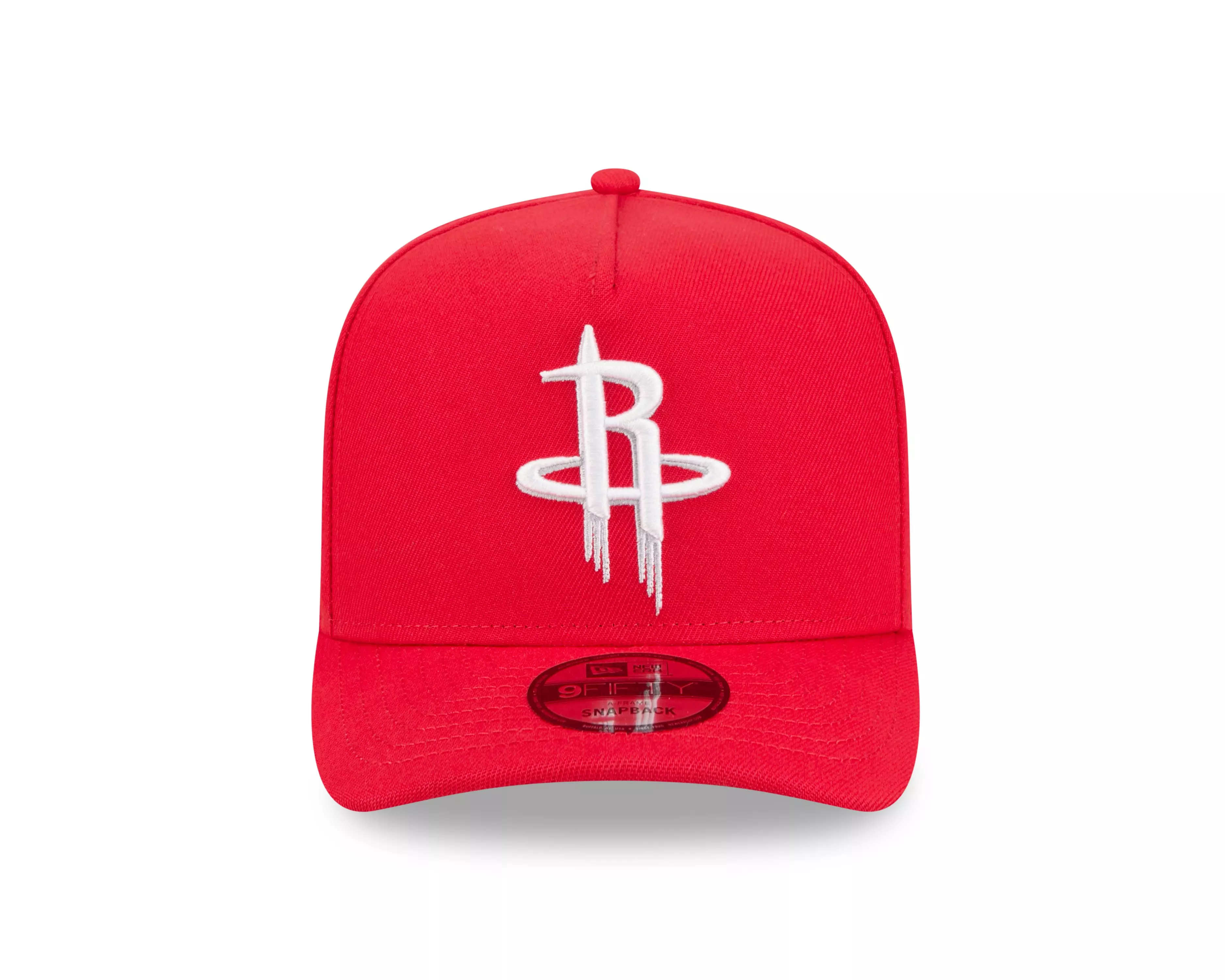 New Era Houston Rockets 9FIFTY A-Frame Snapback Hat-Red - RED