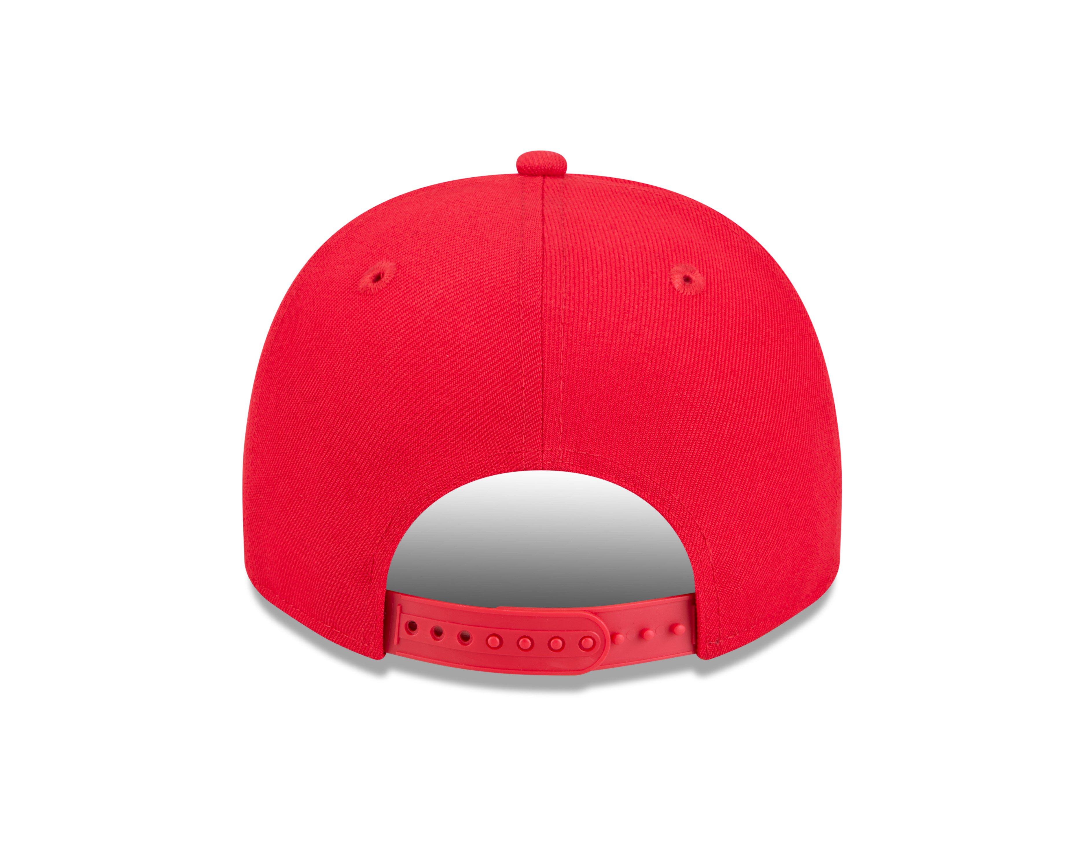 New Era Houston Rockets 9FIFTY A-Frame Snapback Hat-Red - RED Thumbnail View 4