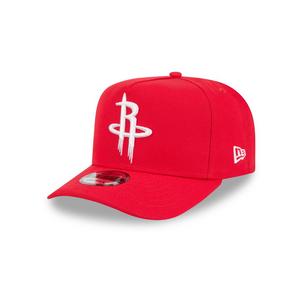 New Era Houston Rockets 9FIFTY A-Frame Snapback Hat-Red
