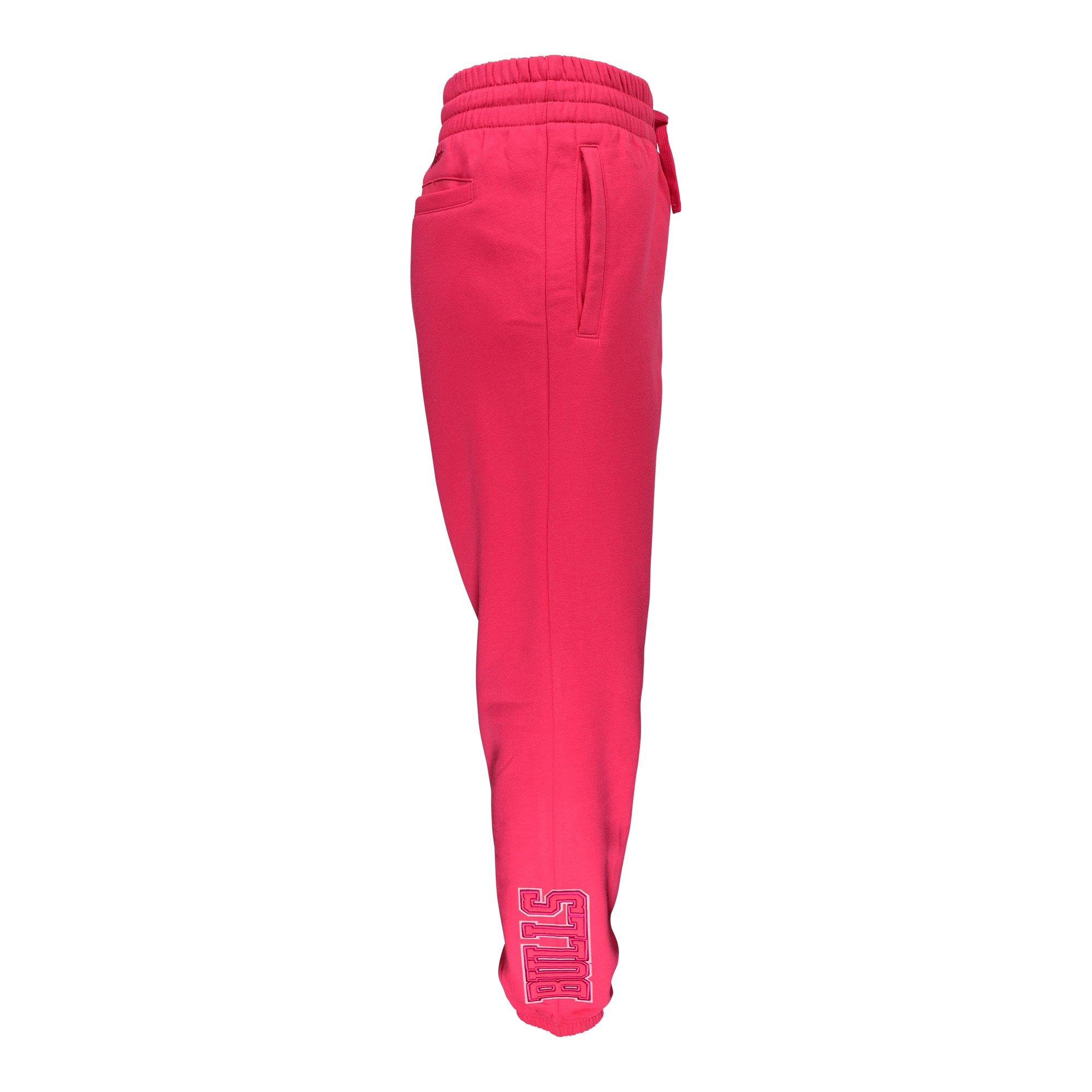 Pro Standard Chicago Bulls Big Girl's Triple Pink Fleece Pants
