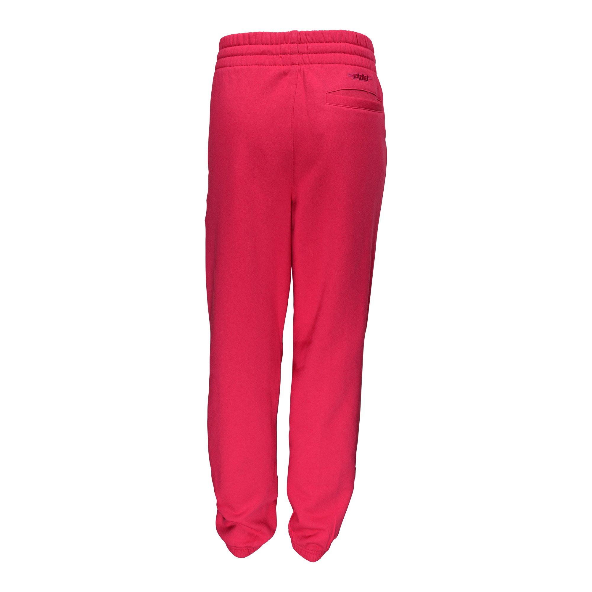 Pro Standard Chicago Bulls Big Girl's Triple Pink Fleece Pants