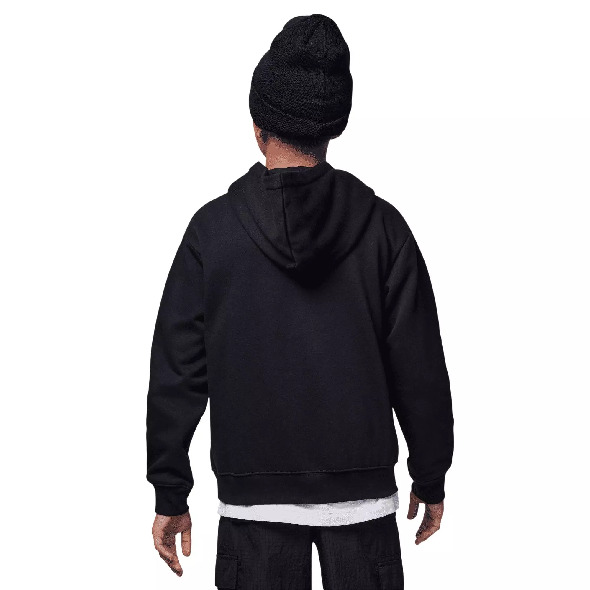 Jordan Big Boys' 23 Hoodie - Black - BLACK