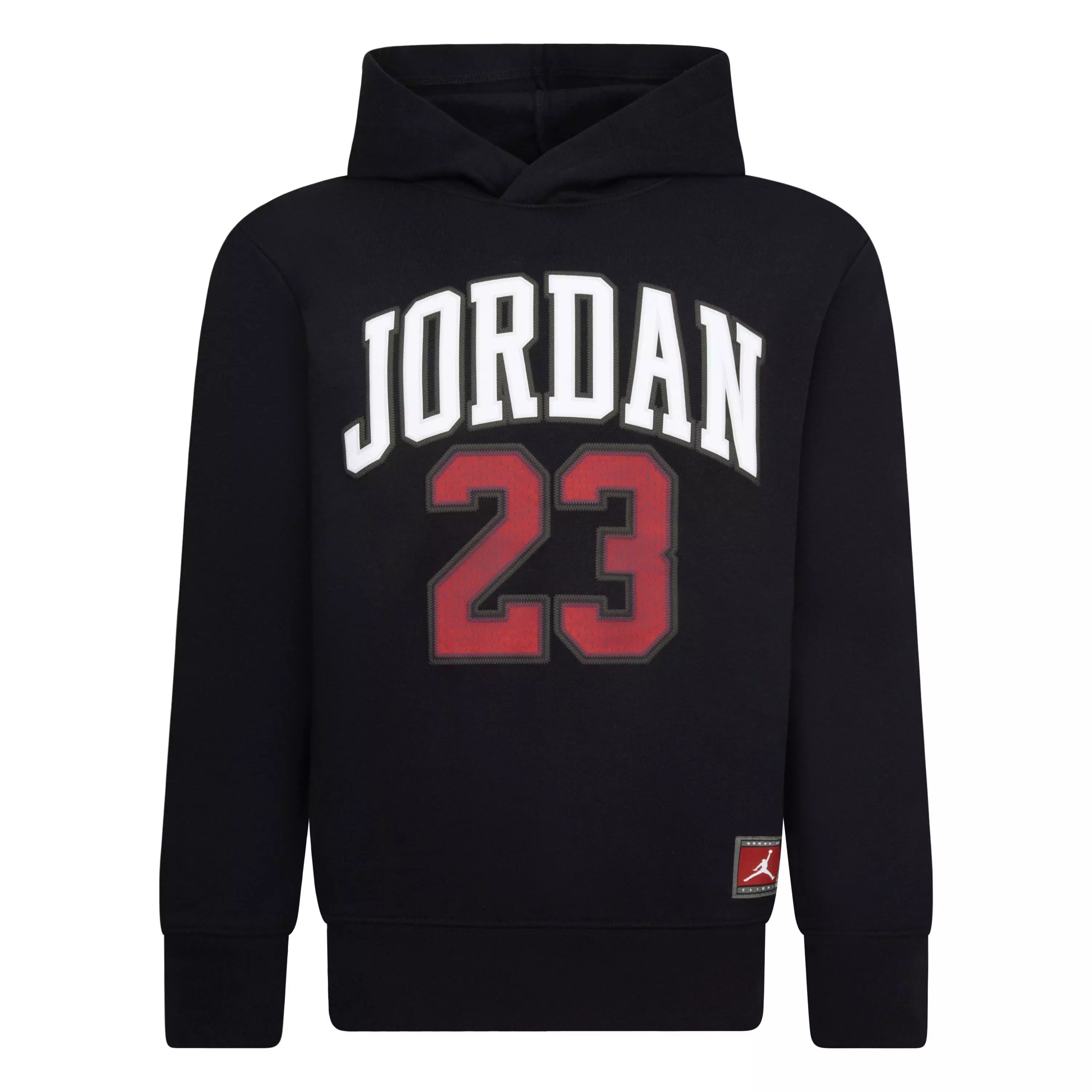 Jordan Big Boys' 23 Hoodie - Black - BLACK