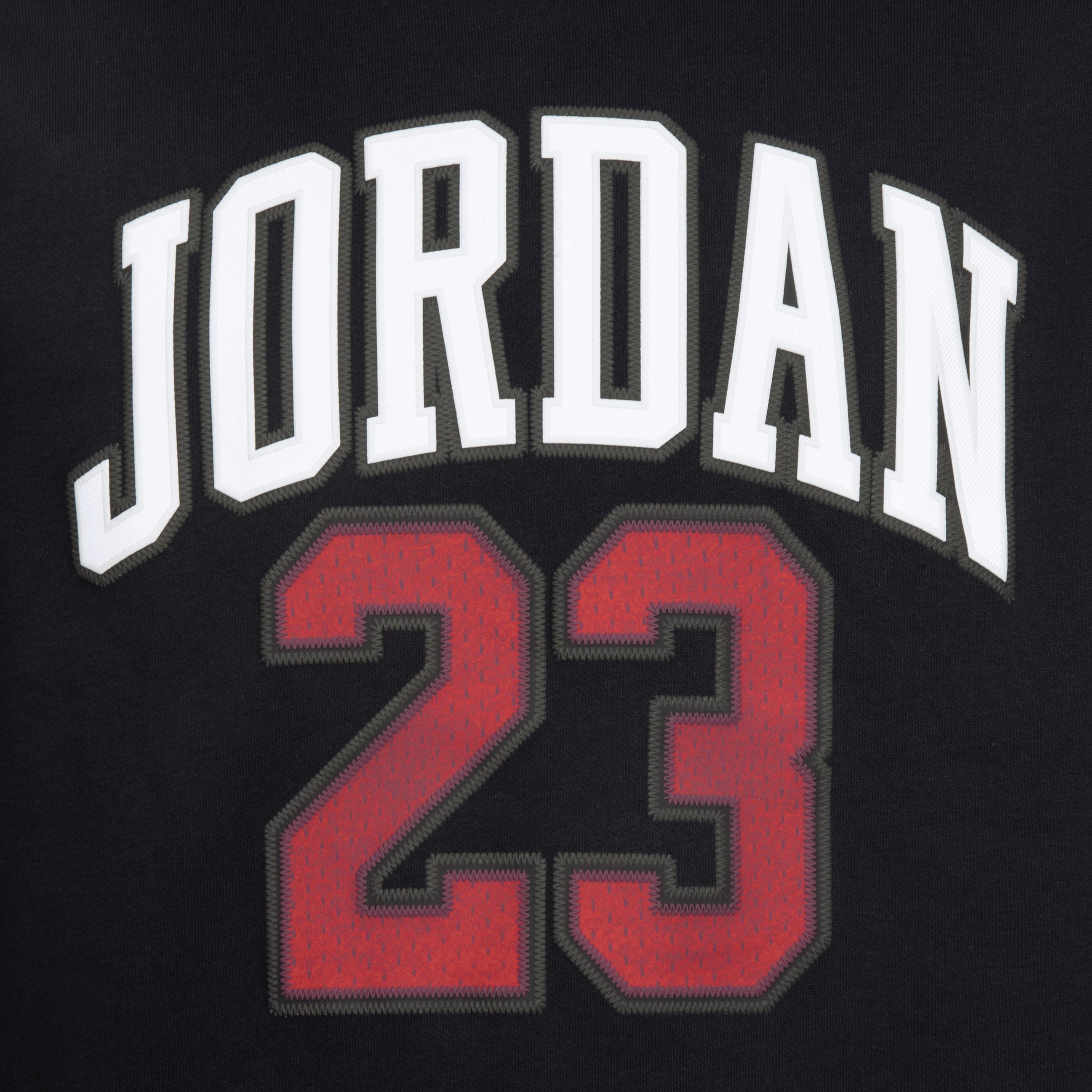 Jordan 23 Big Boys' Black Hoodie