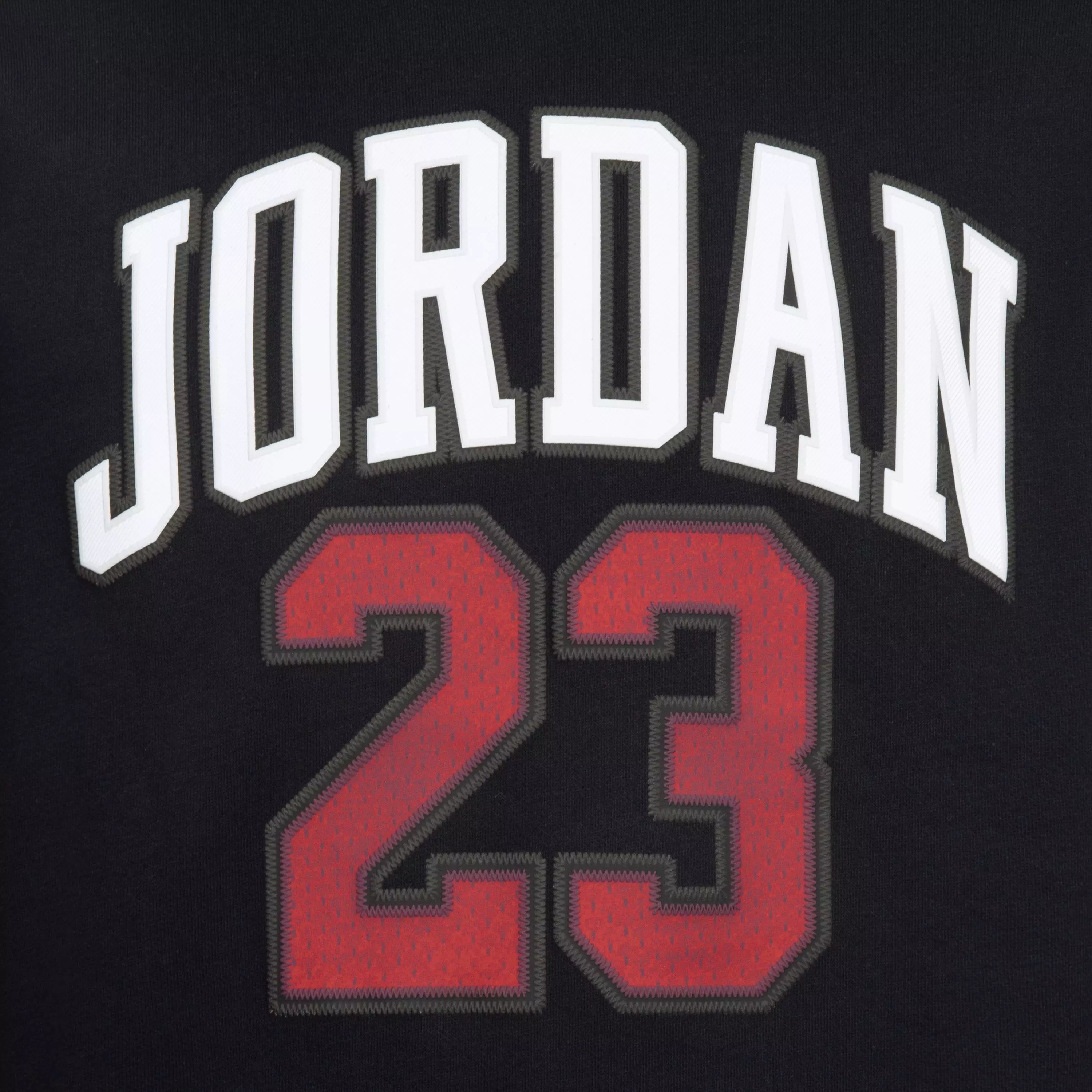 Jordan Big Boys' 23 Hoodie - Black - BLACK
