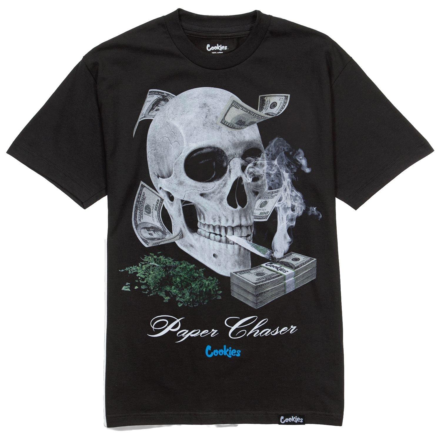 Cookies Men's Paper Chaser Tee - Black - BLACK