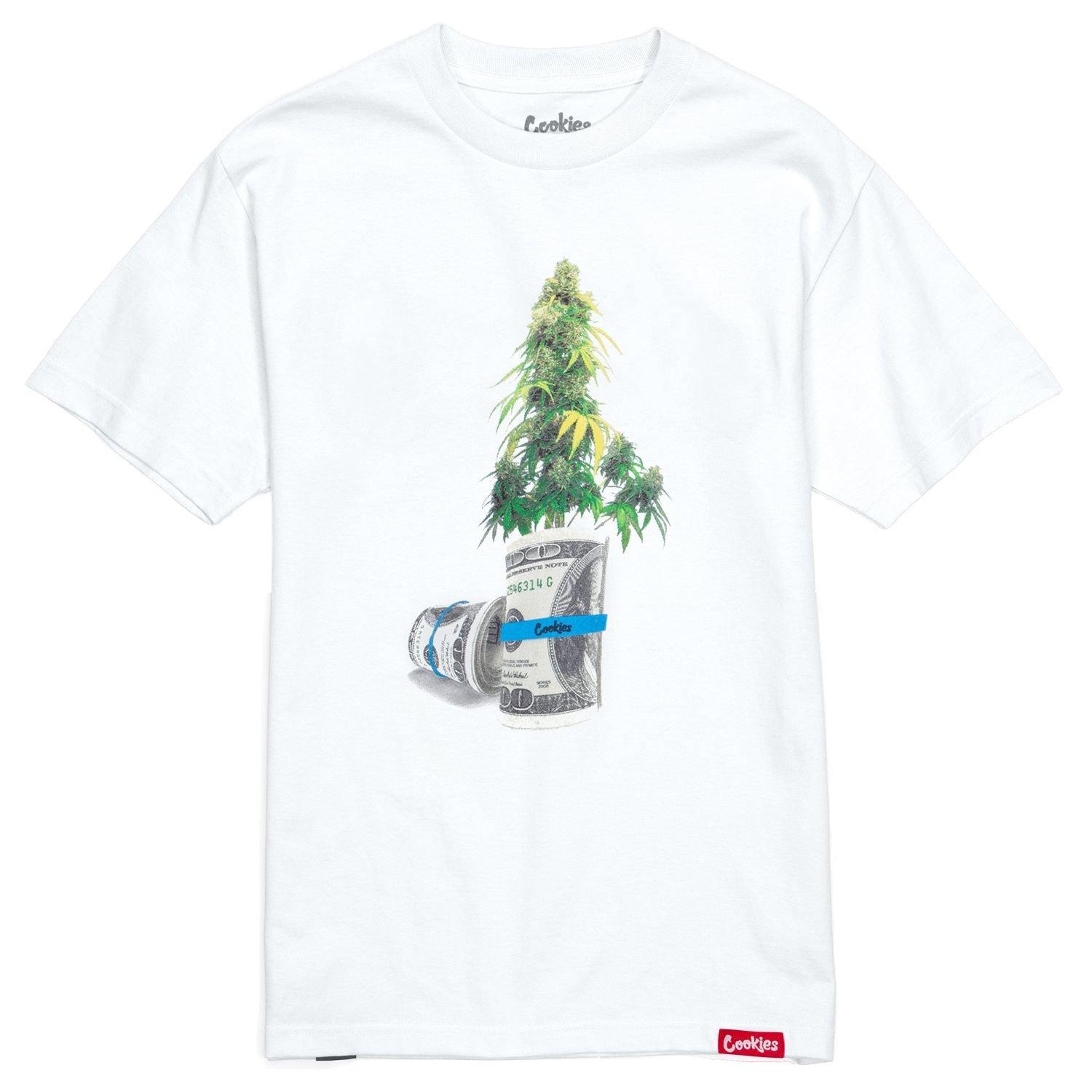 Cookies Men's Money Tree Tee - White - WHITE